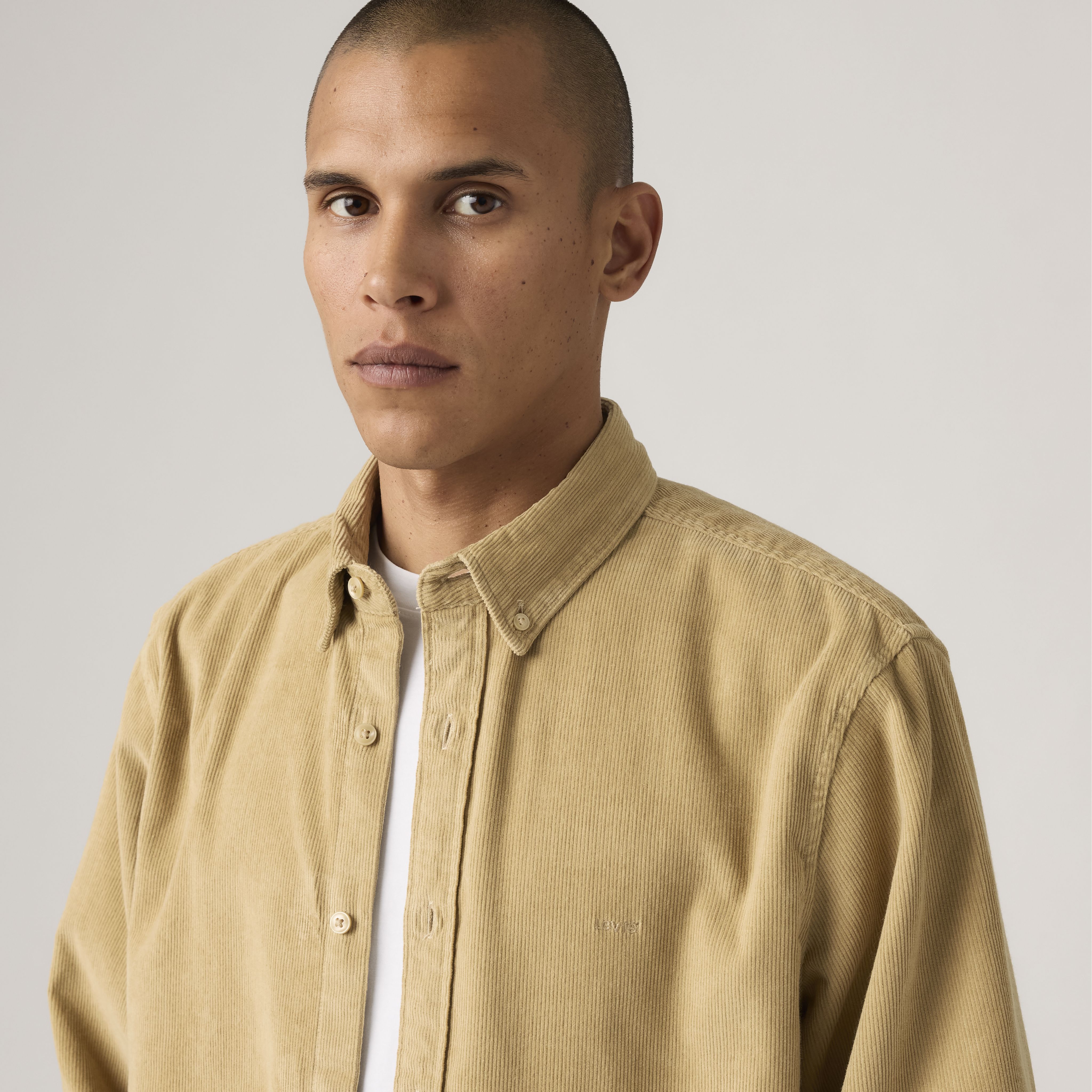 Authentic Button-Down Corduroy Shirt 2