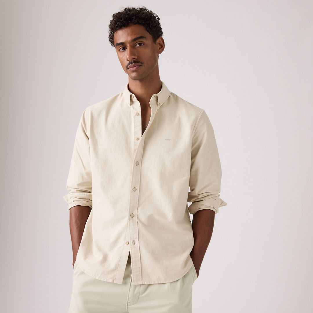 Levi's Authentic Button-Down Garment Dye Shirt - Men's L