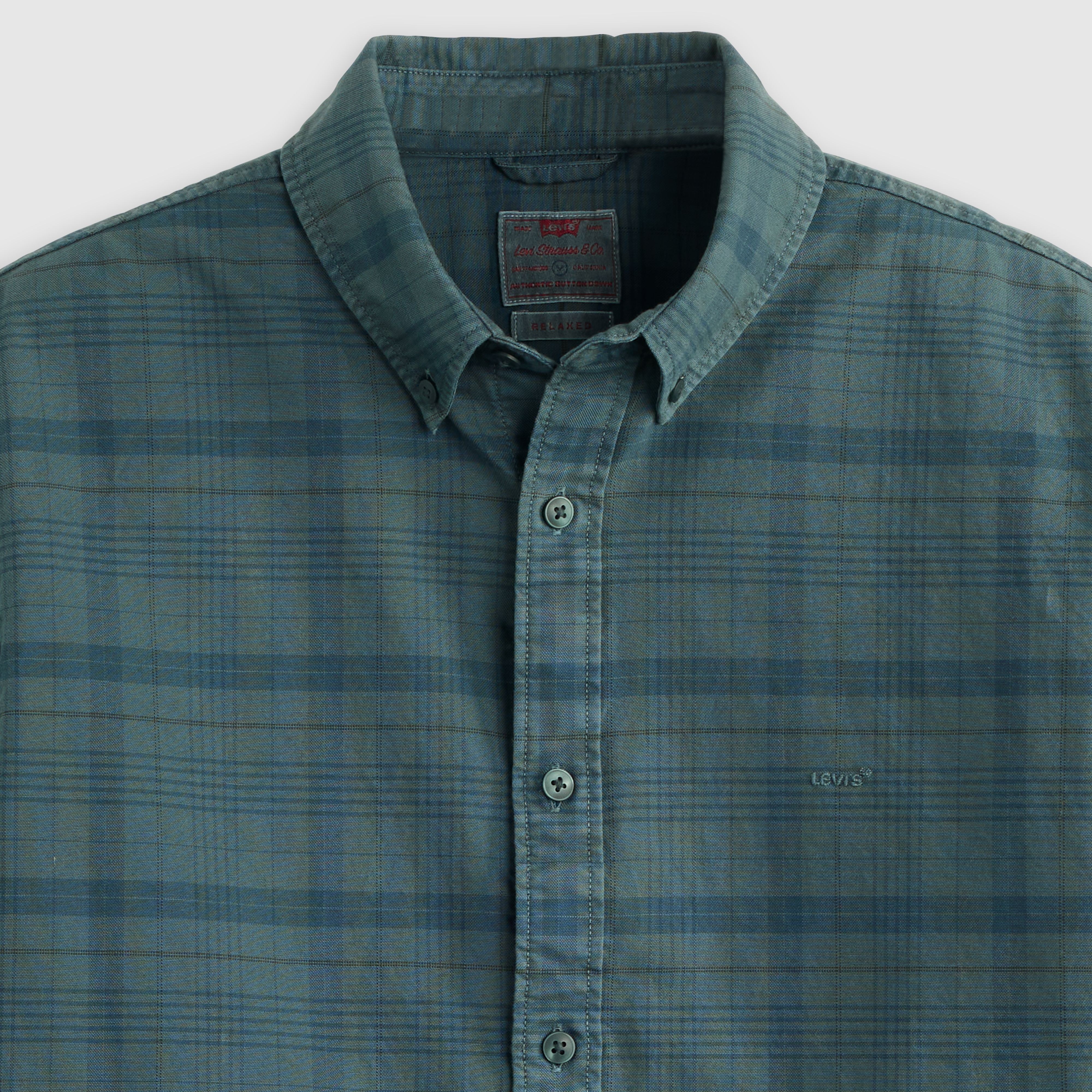 Authentic Button-Down Garment Dye Shirt 7