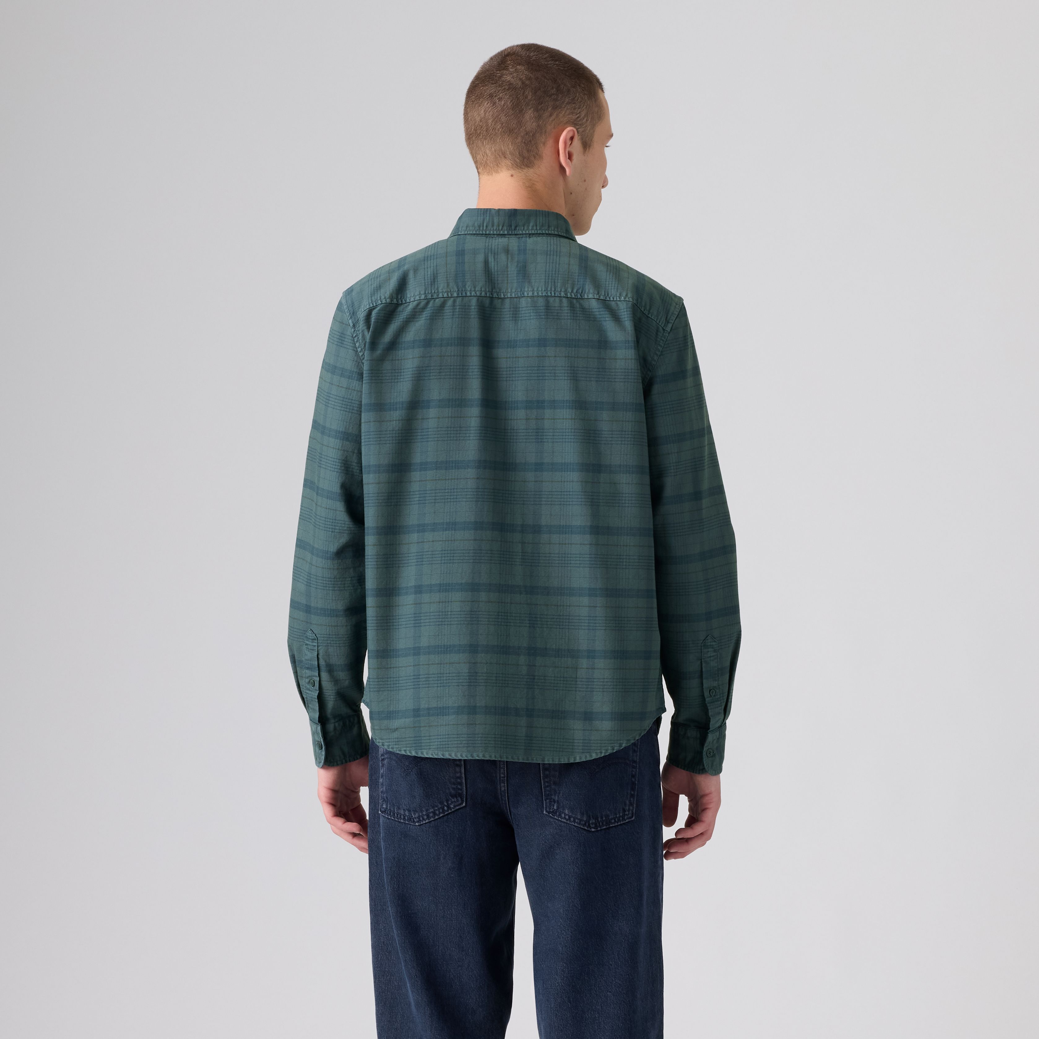Authentic Button-Down Garment Dye Shirt 5