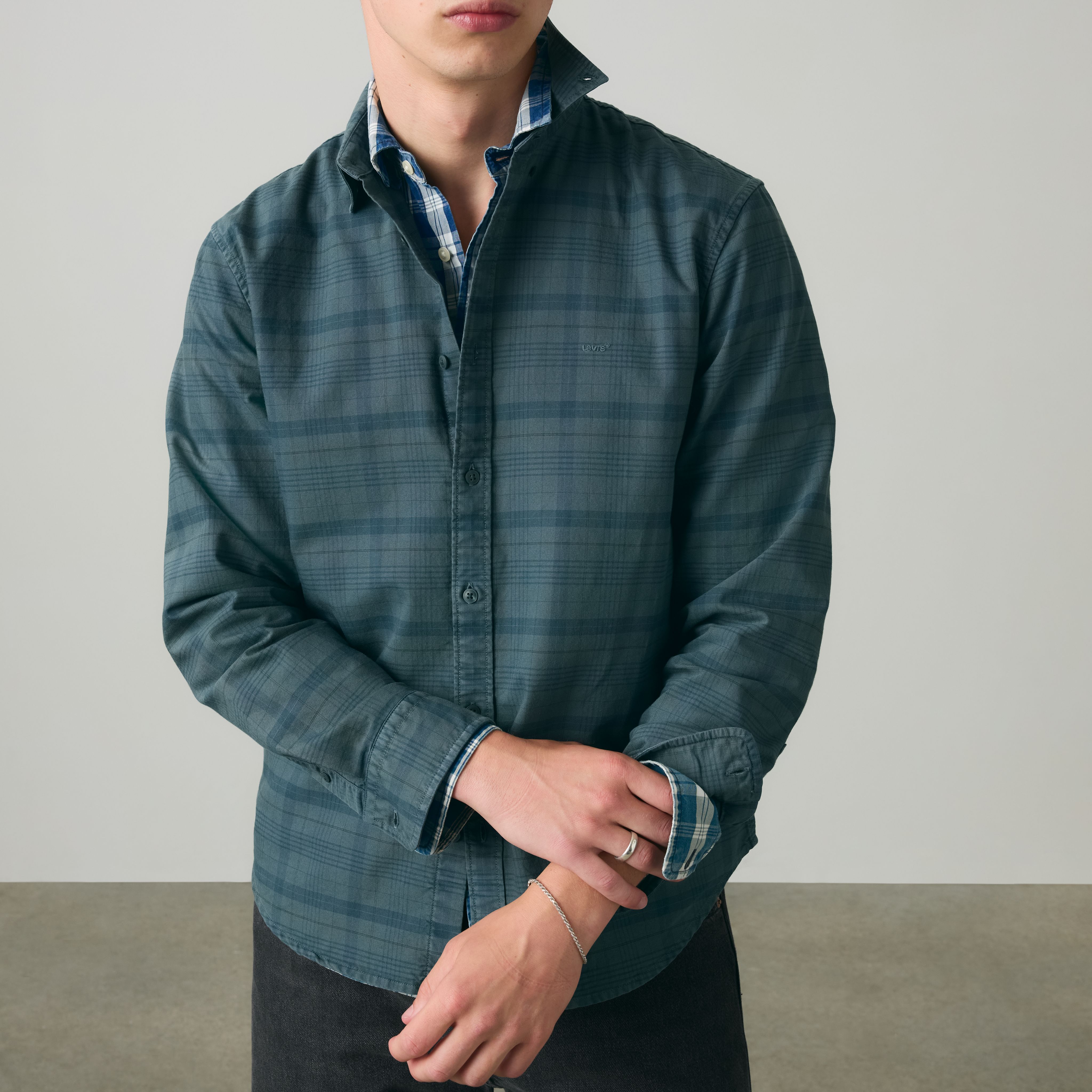 Authentic Button-Down Garment Dye Shirt 2