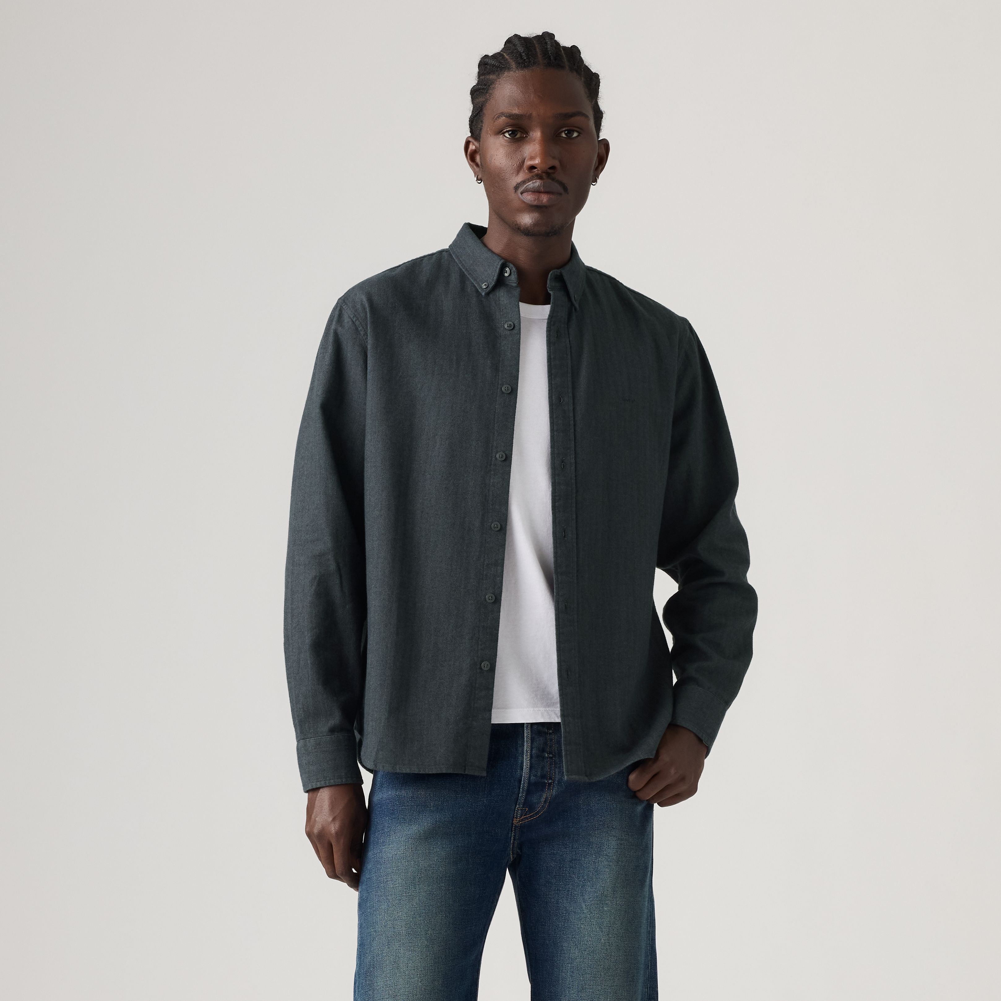 Authentic Button-Up Shirt 1