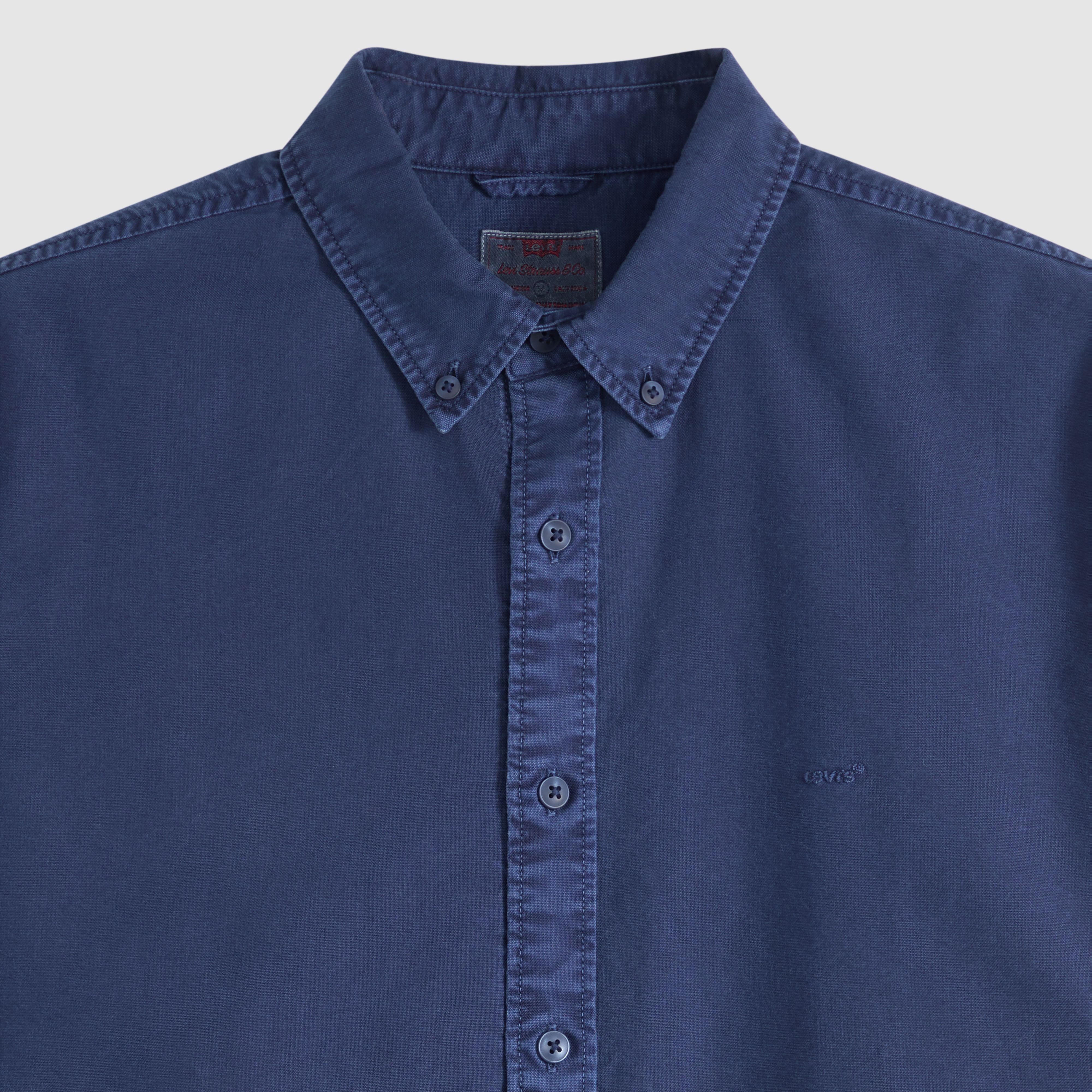 Authentic Button-Down Garment Dye Shirt 6