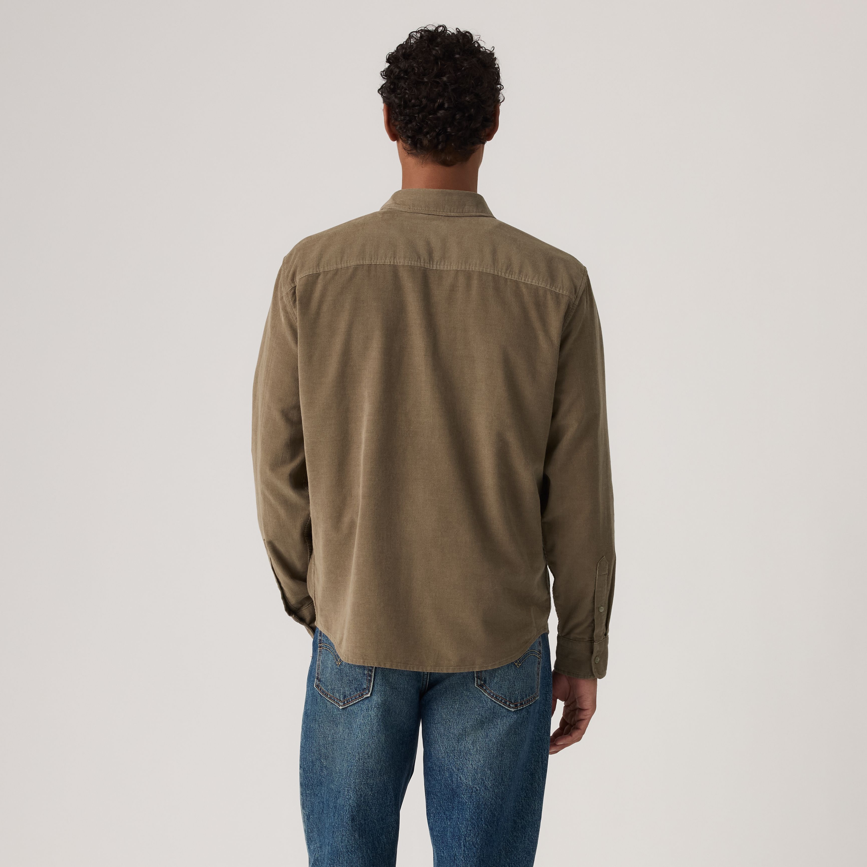 Authentic Button-Up Corduroy Shirt 4