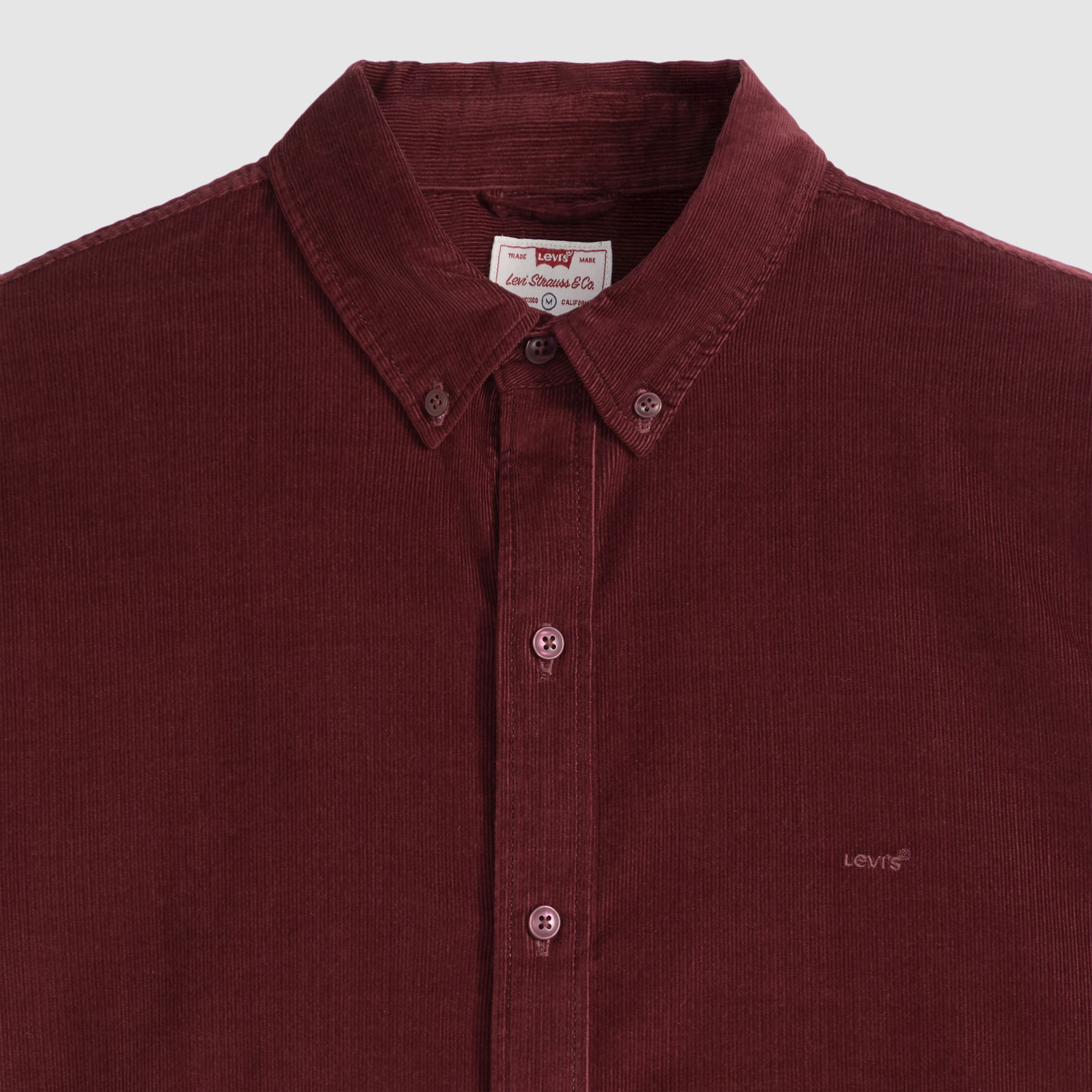 Authentic Button-Up Corduroy Shirt 6