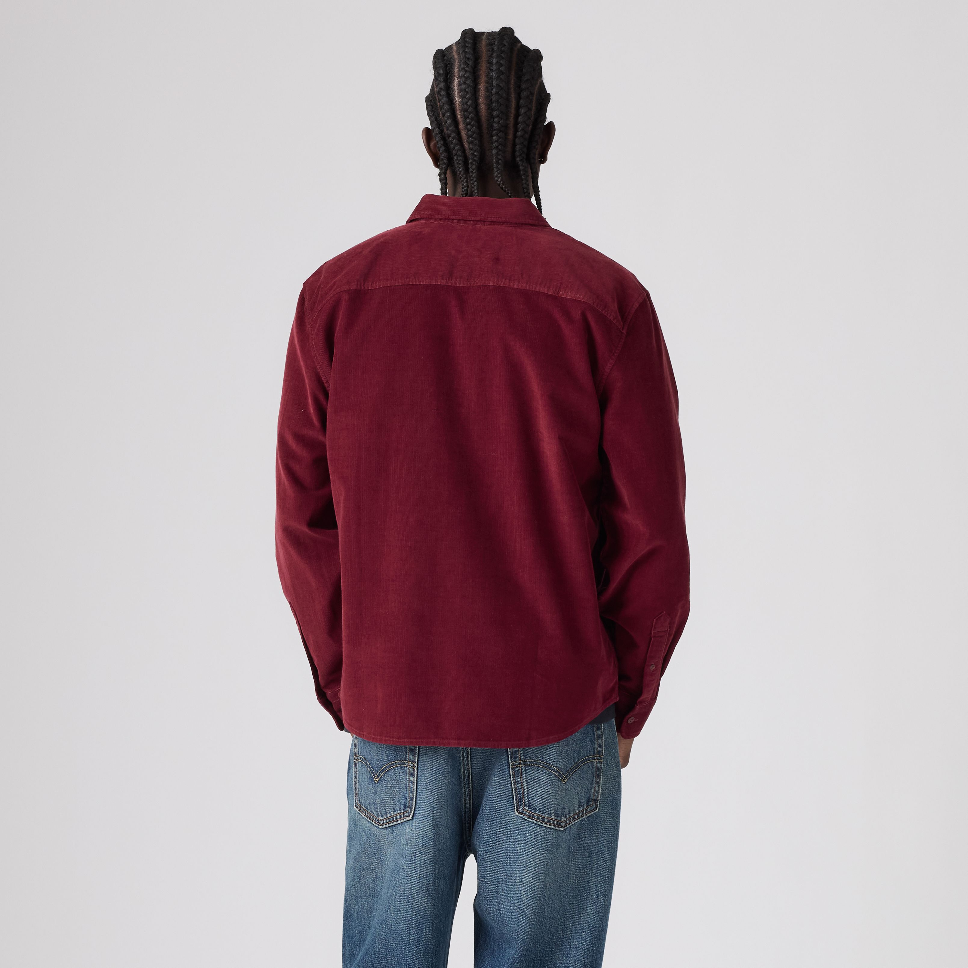 Authentic Button-Up Corduroy Shirt 4