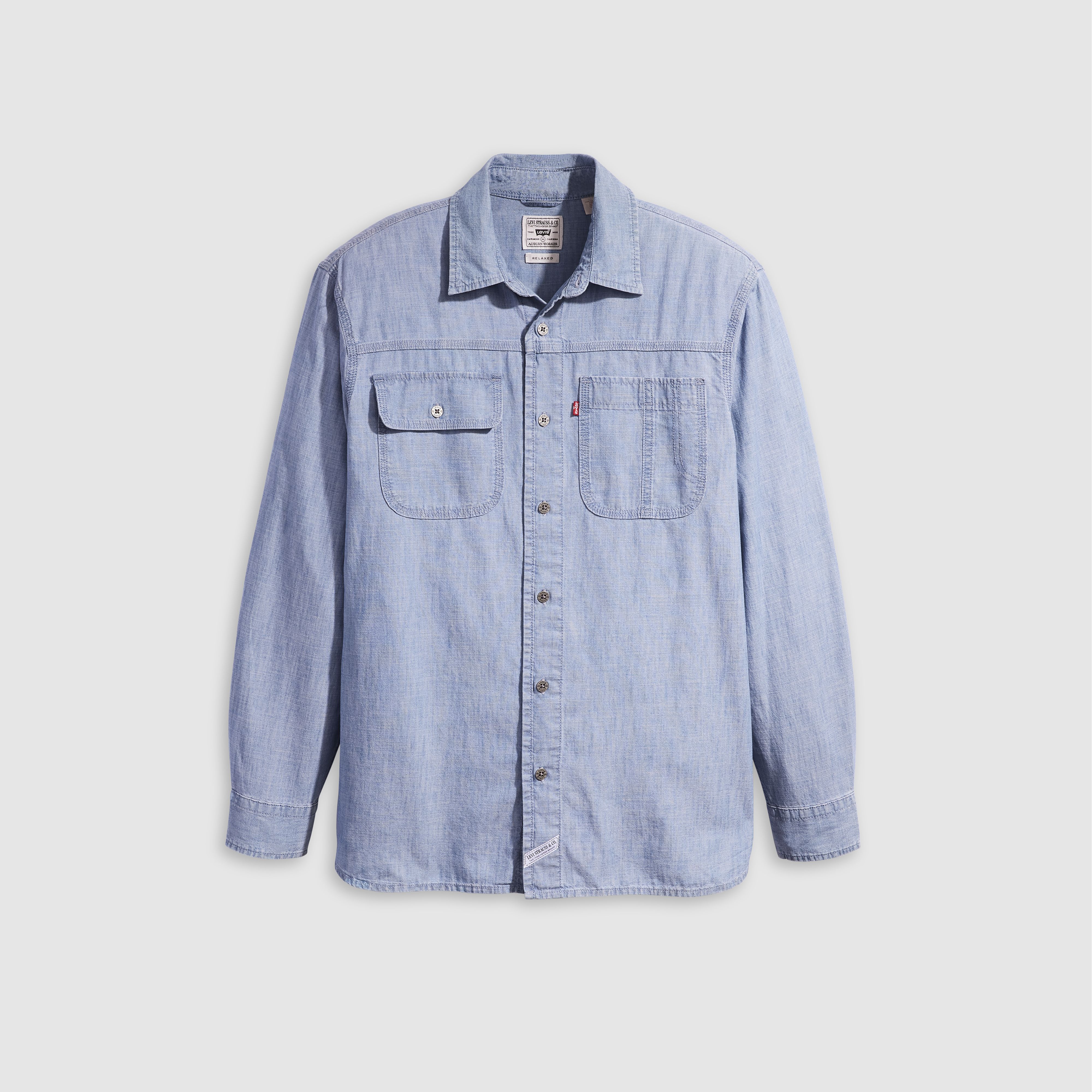 Long Sleeve Auburn Worker Shirt 5