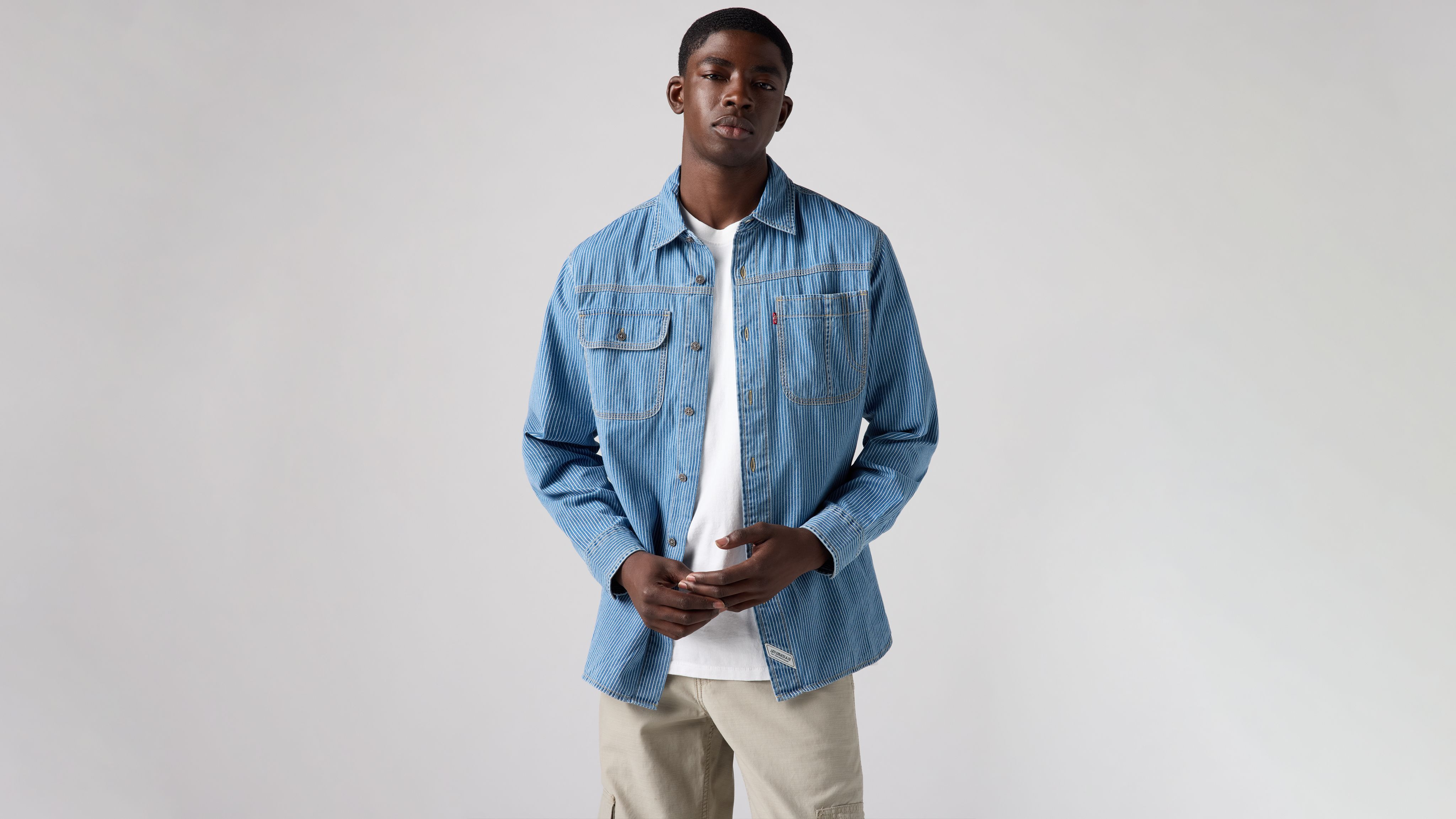 Long Sleeve Auburn Worker Shirt 1