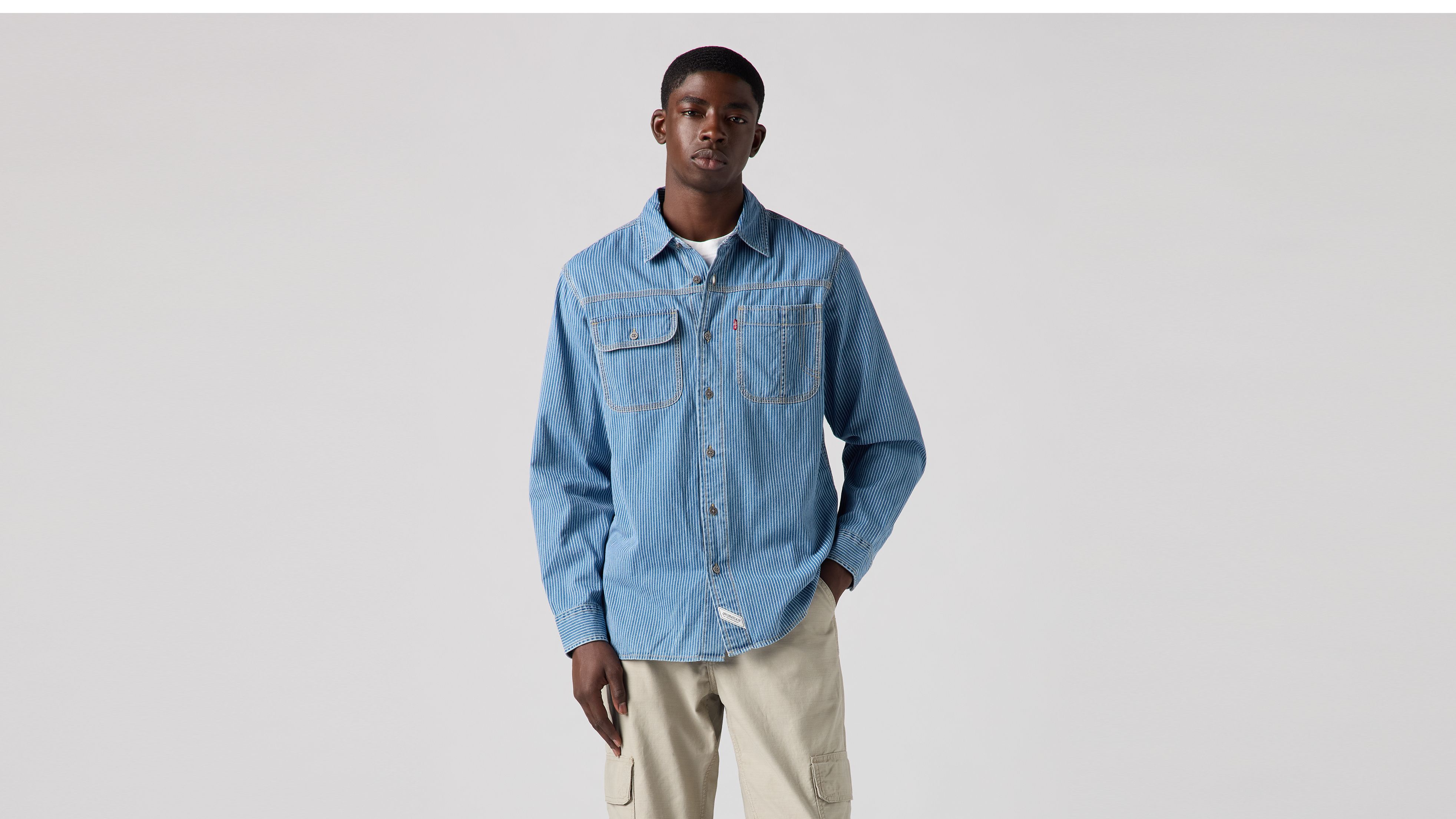 Long Sleeve Auburn Worker Shirt 2