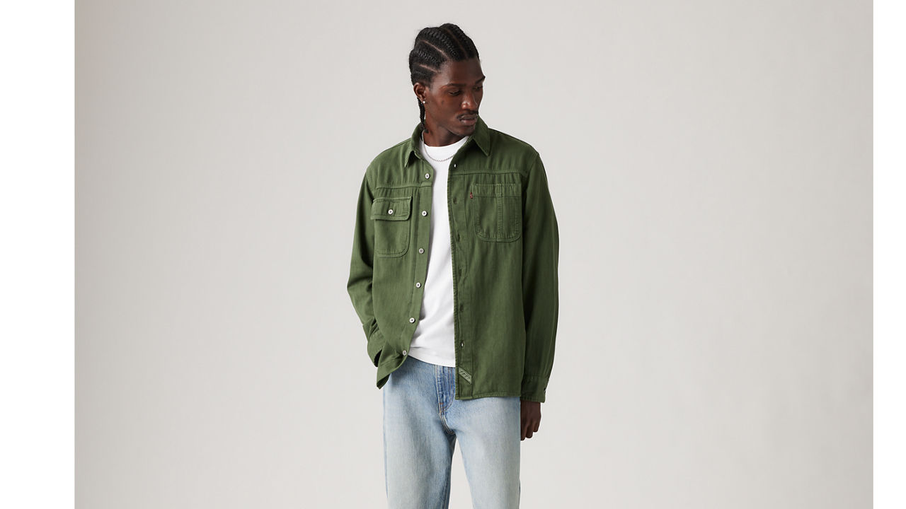 Long Sleeve Auburn Worker Shirt 2