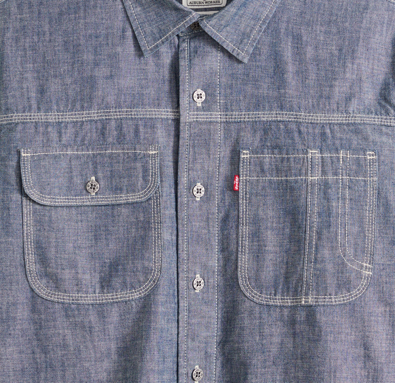 Long Sleeve Auburn Worker Shirt 6