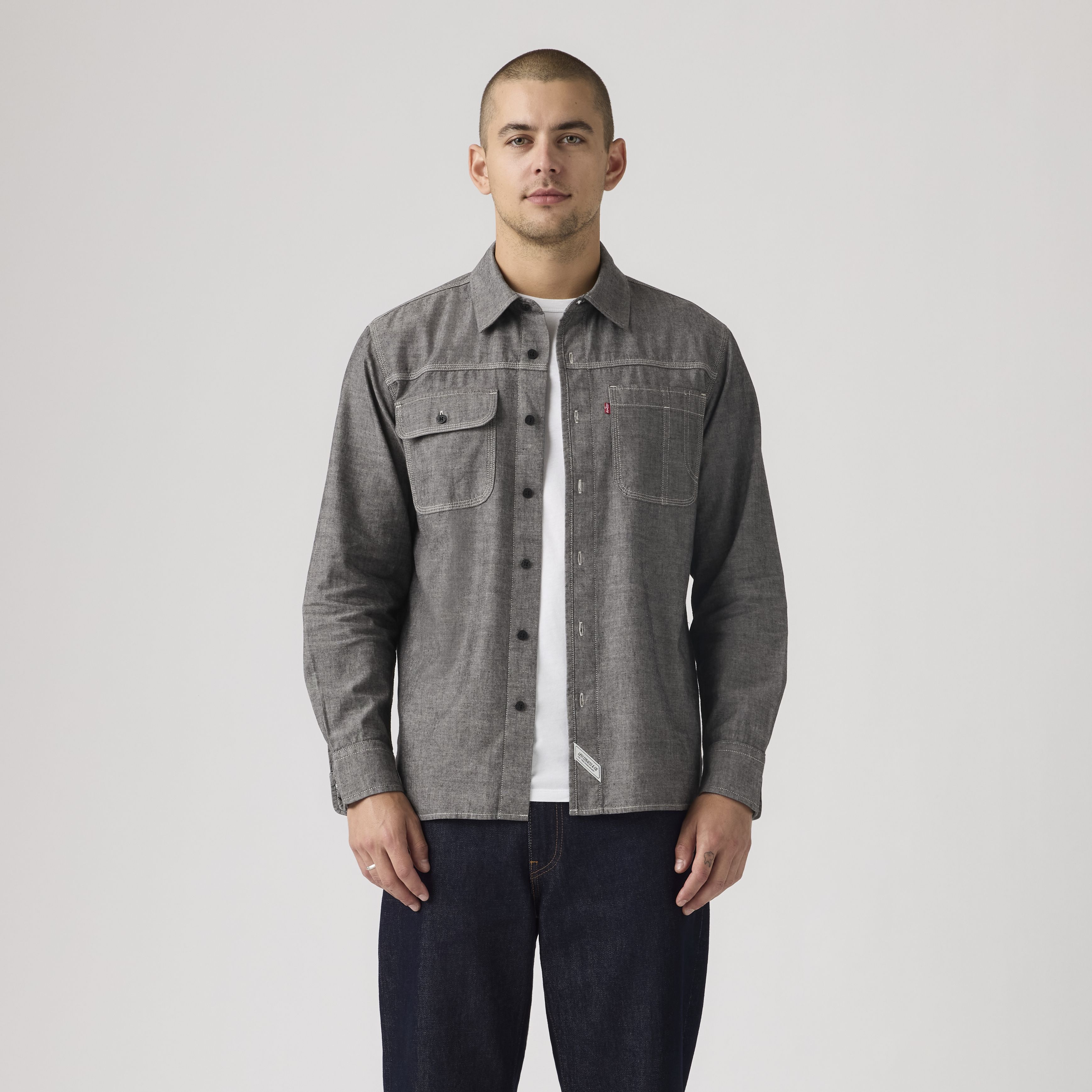 Auburn Long-Sleeve Worker Shirt 3