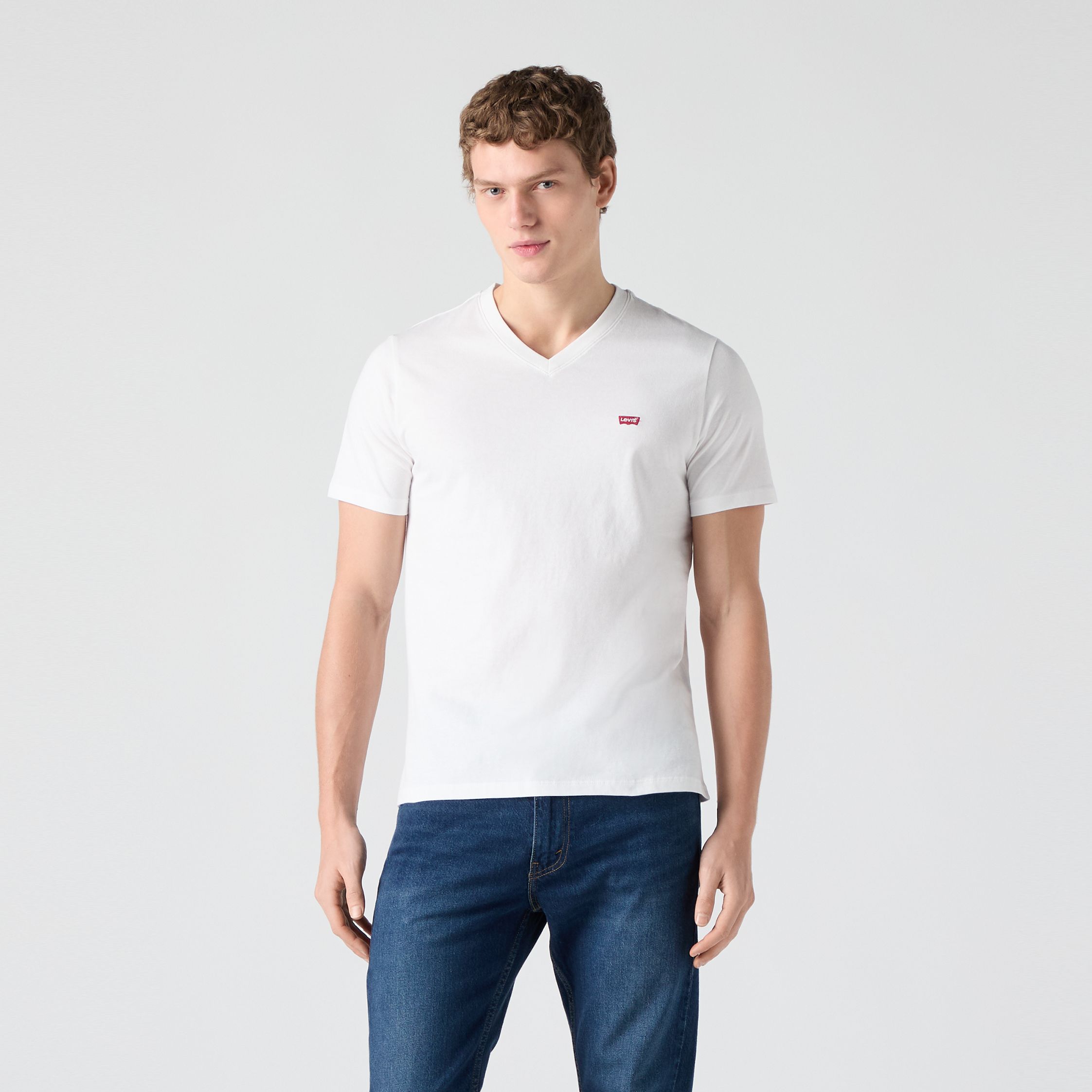 Classic Housemark T-Shirt mit V-Ausschnitt 6