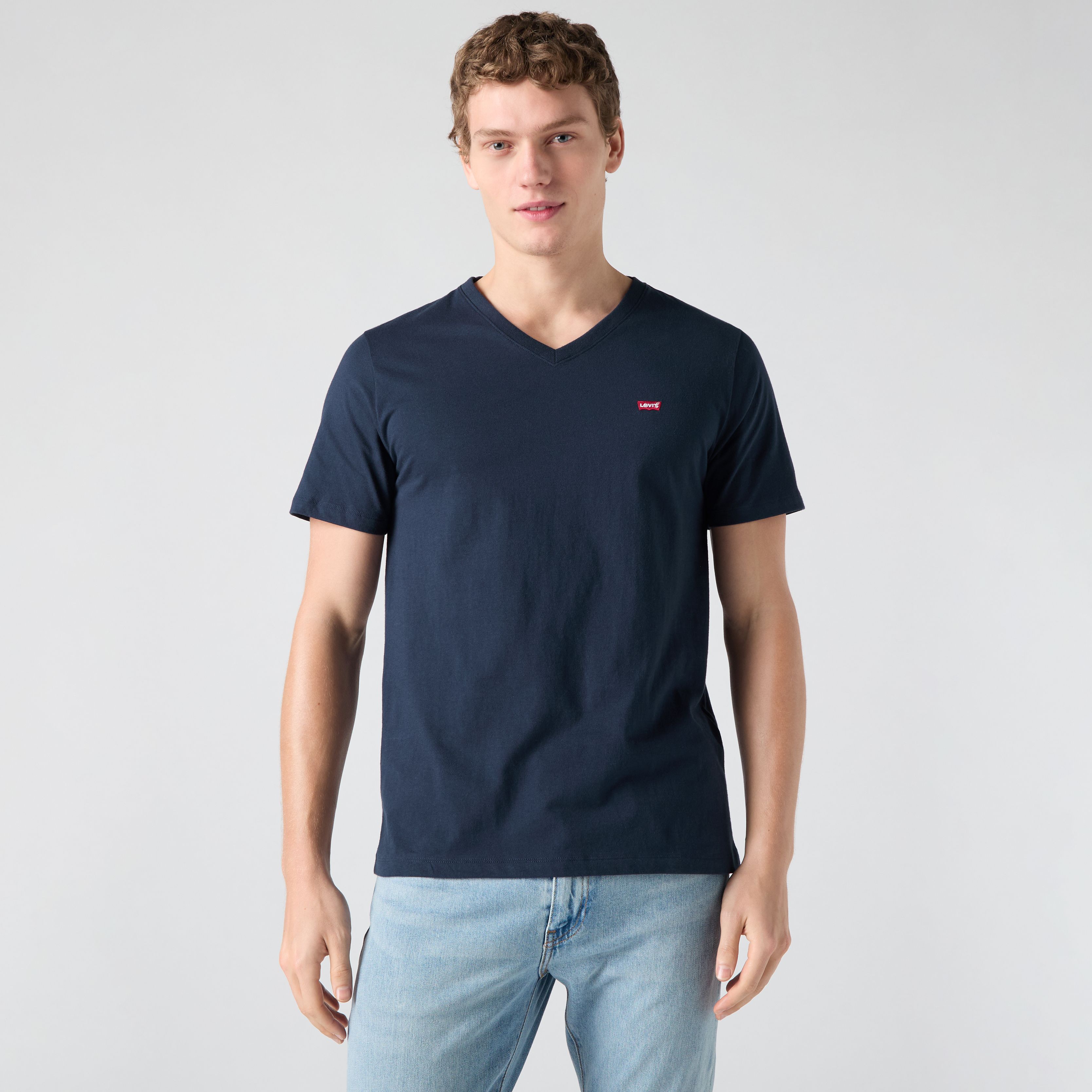 Classic Housemark V-Neck Tee 1