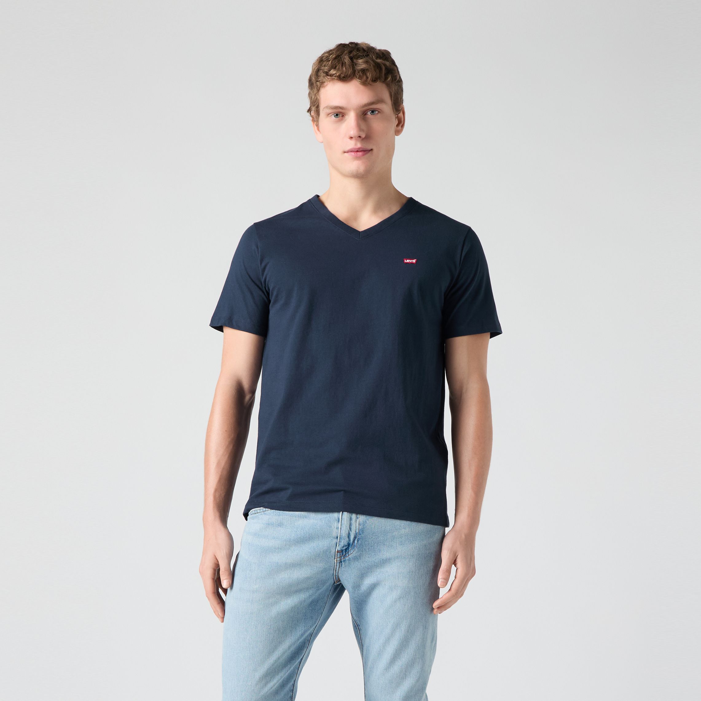 Classic Housemark V-Neck Tee 3