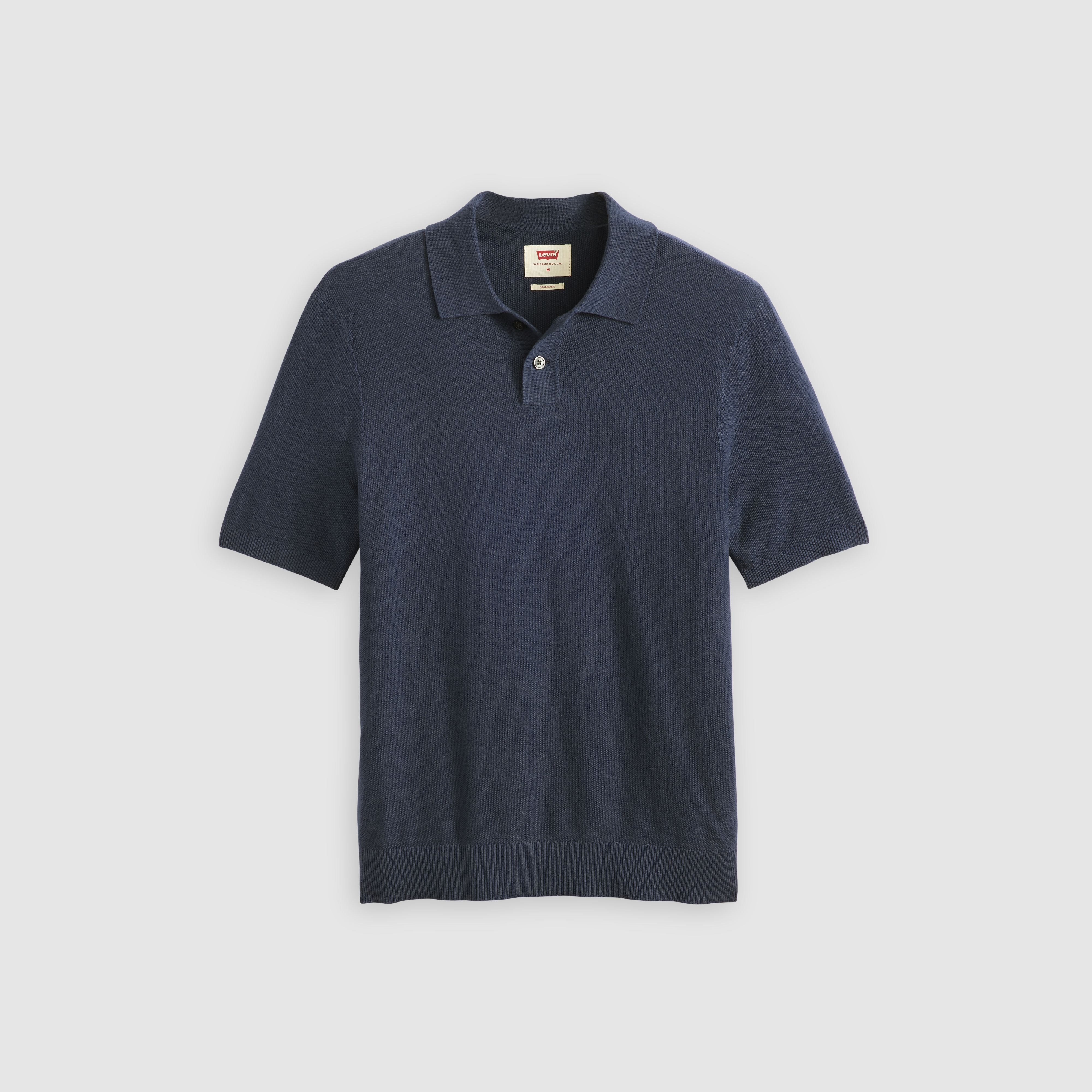 Sweater Cotton Linen Knit Polo 5