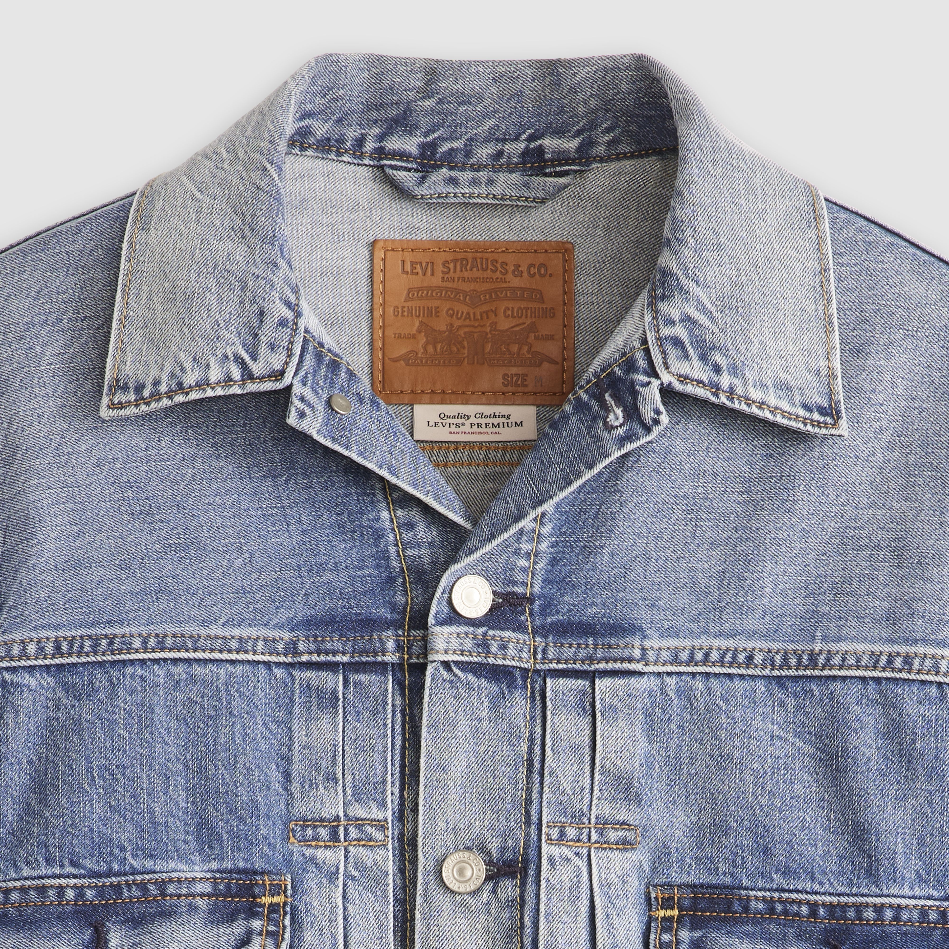 Type Ii Selvedge Trucker Jacket - Medium Wash | Levi's® US