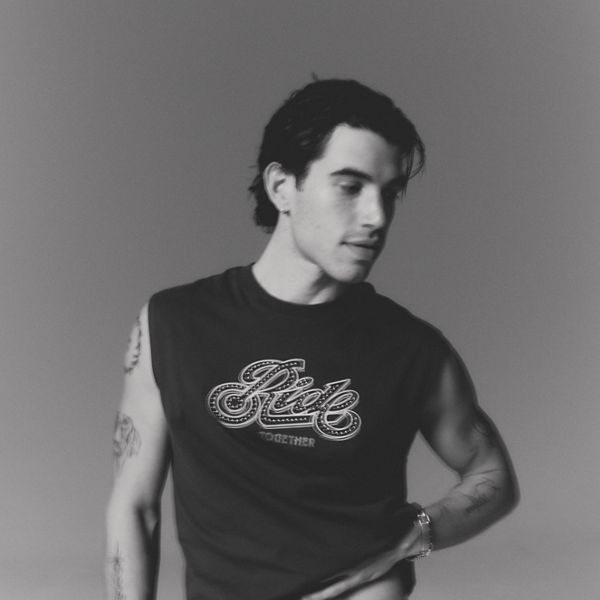 Levi's® Pride Cropped Muscle Tank — Ride Together - Black