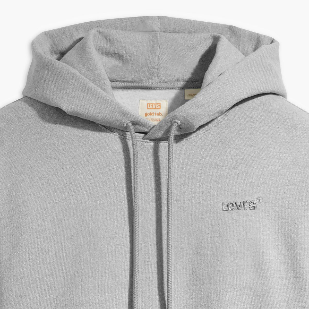 Authentic Hoodie — Light Grey Heather - Grey