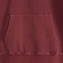 Authentic Hoodie Garment Dye Sweatshirt — Garment Dye Tawny Port - Red 6