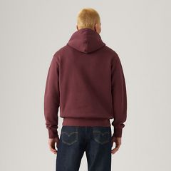 Authentic Hoodie Garment Dye Sweatshirt — Garment Dye Tawny Port - Red 3