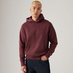 Authentic Hoodie Garment Dye Sweatshirt — Garment Dye Tawny Port - Red 1