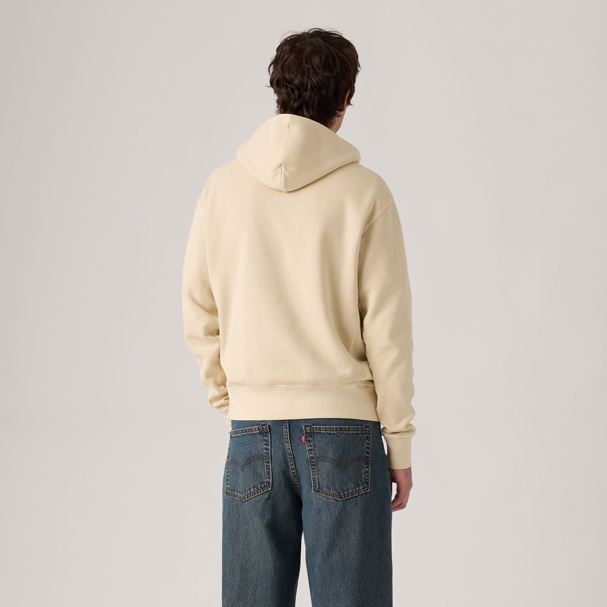 Authentic Hoodie Garment Dye Sweatshirt — Fog Garment Dye Fog - Grey