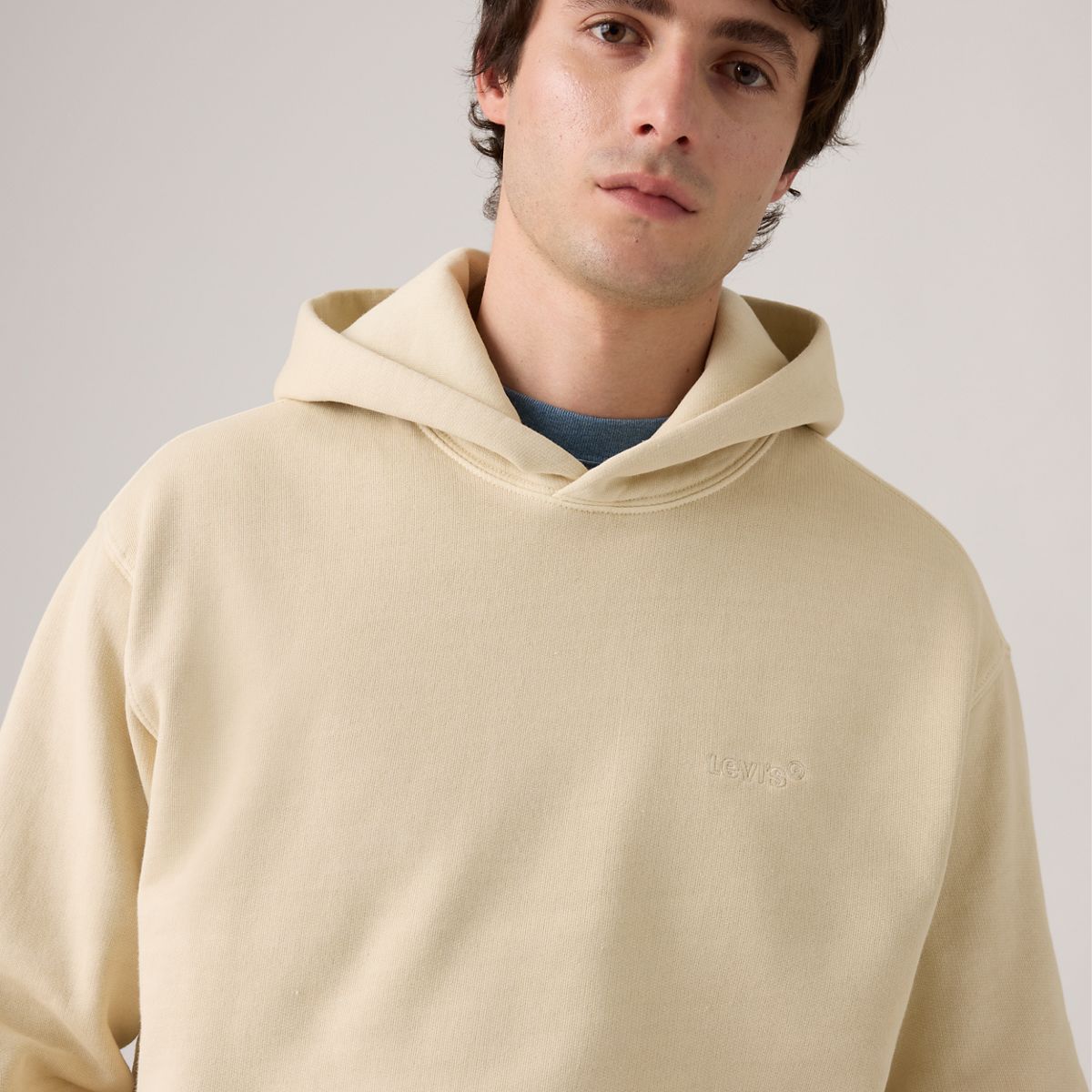 Authentic Hoodie Garment Dye Sweatshirt — Fog Garment Dye Fog - Grey