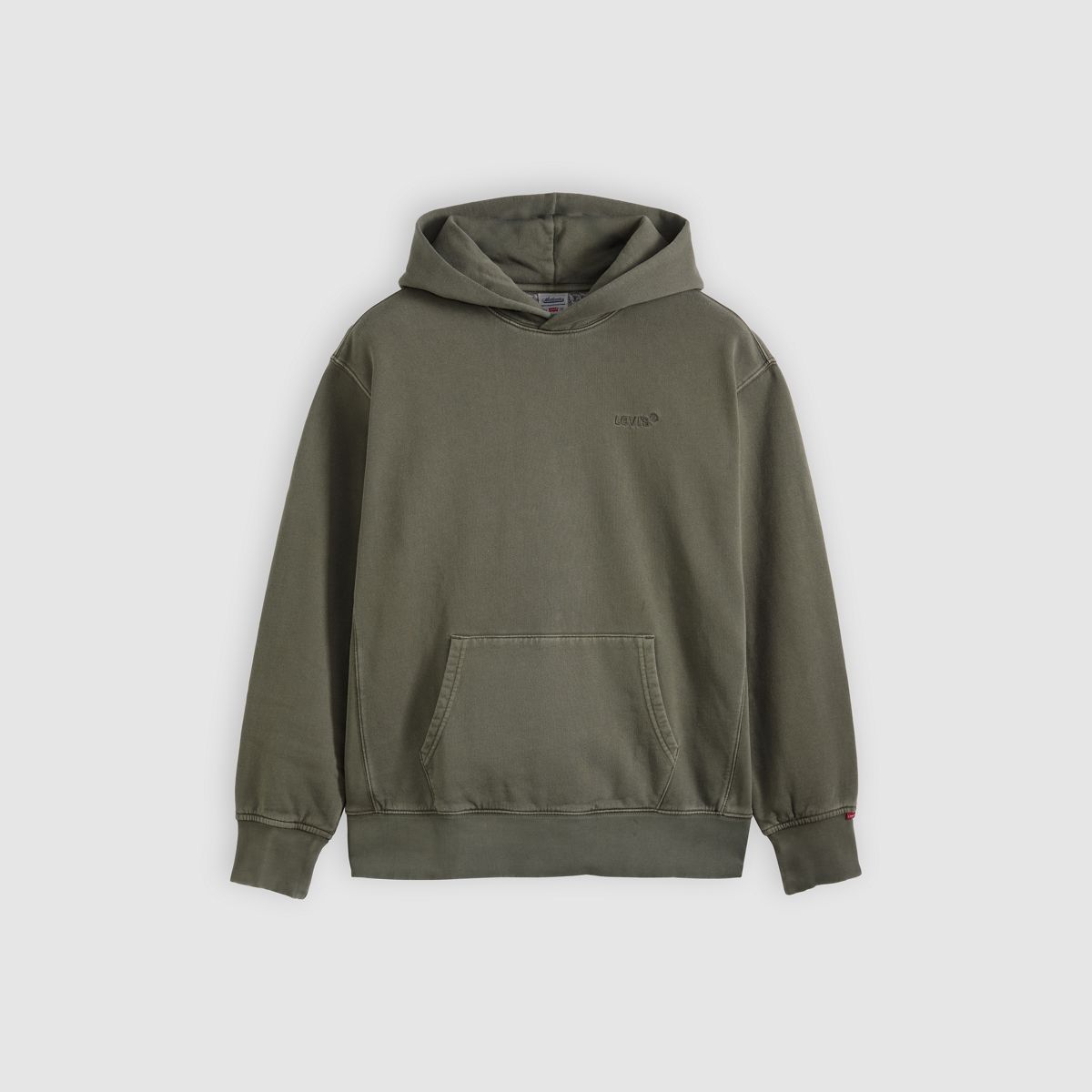 Authentic Hoodie Garment Dye Sweatshirt — Garment Dye Kambaba - Green