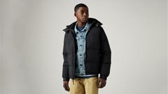 Rockridge Short Puffer Jacket — Jet Black - Black 1