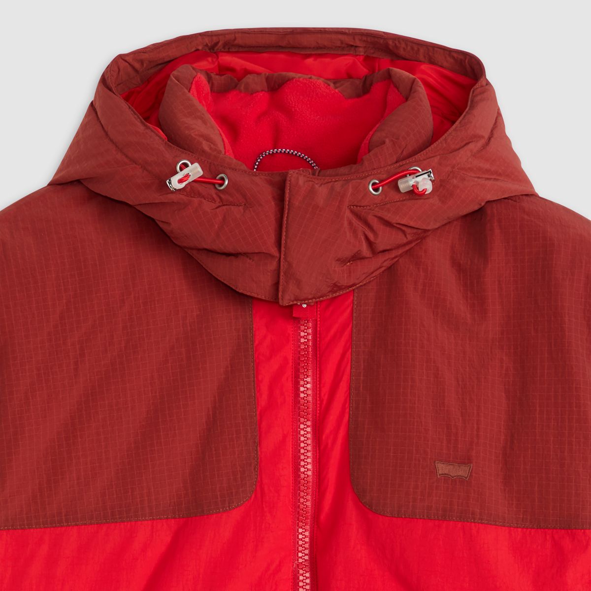 Rockridge Short Puffer Jacket — Russet Brown - Red