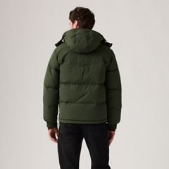 Rockridge Short Puffer Jacket — Duffel Bag - Green 4