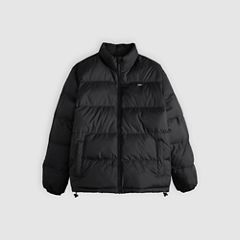 Piedmont Short Puffer Jacket — Jet Black - Black 5