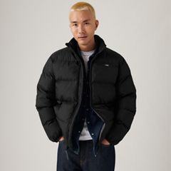 Piedmont Short Puffer Jacket — Jet Black - Black 1
