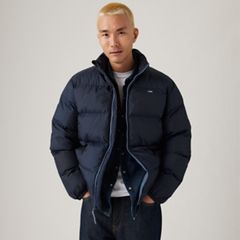 Piedmont Short Puffer Jacket — Navy Blazer - Blue 1
