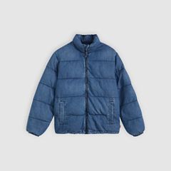 Piedmont Short Puffer Jacket — Morningside - Medium Wash 5