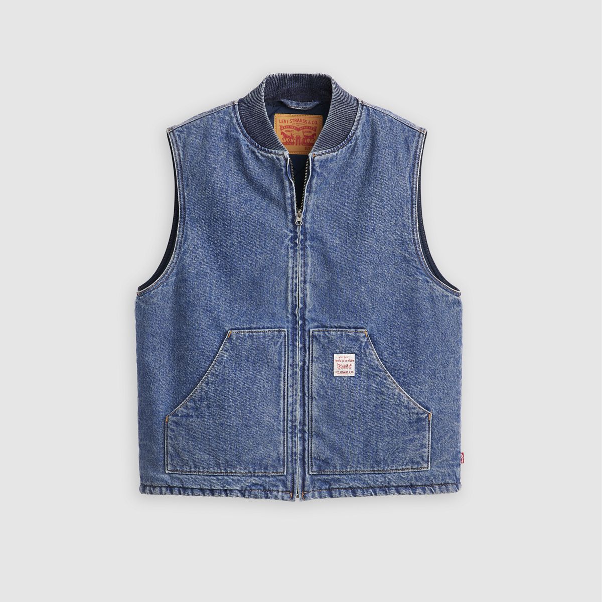 Sansome Vest — Get Involved T - Blue