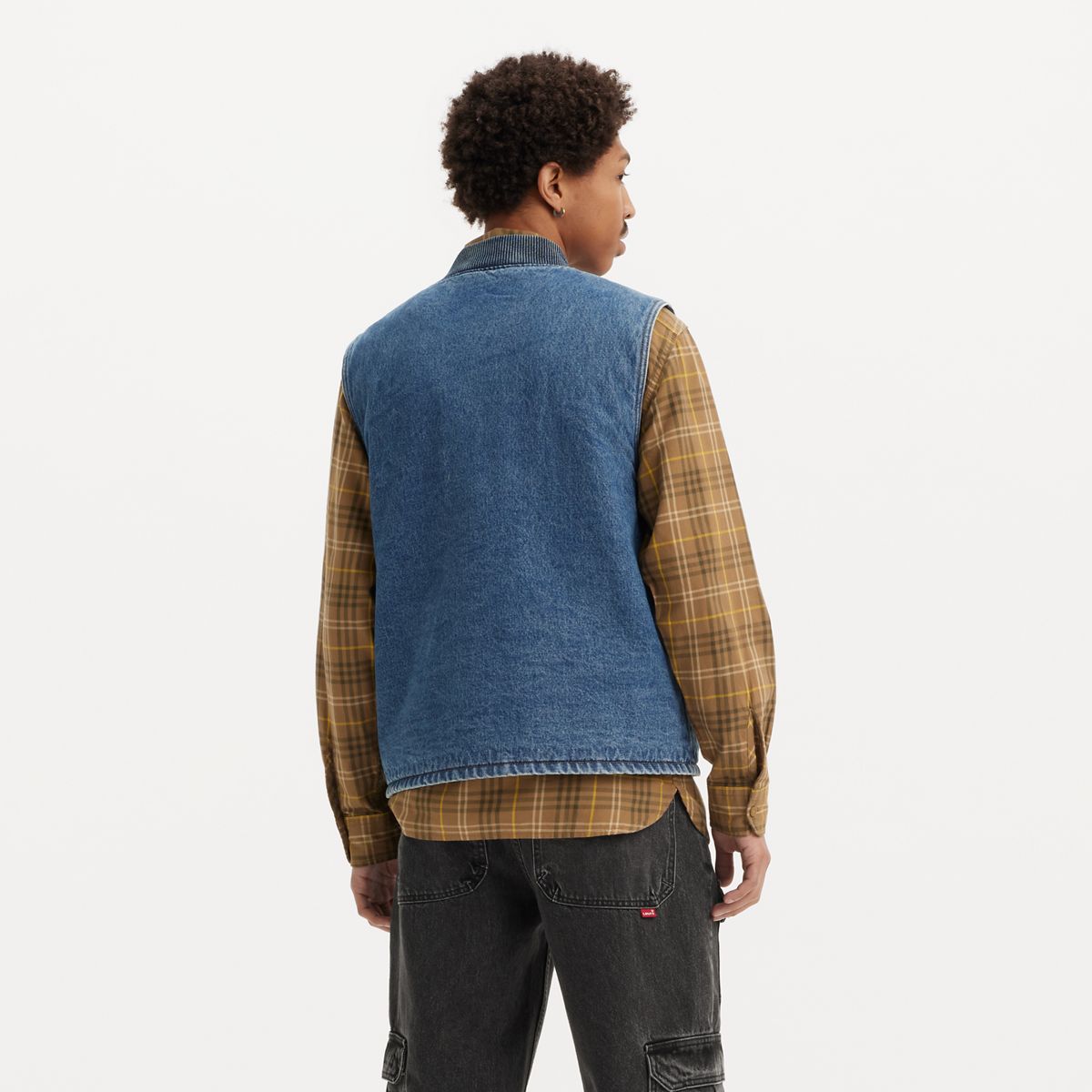 Sansome Vest — Get Involved T - Blue