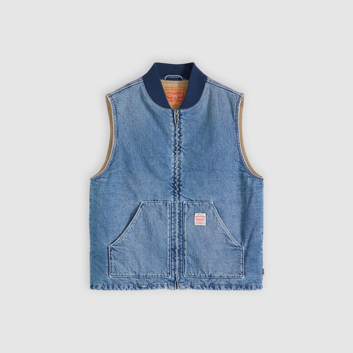 Sansome Vest — Sunburnt Vest - Blue