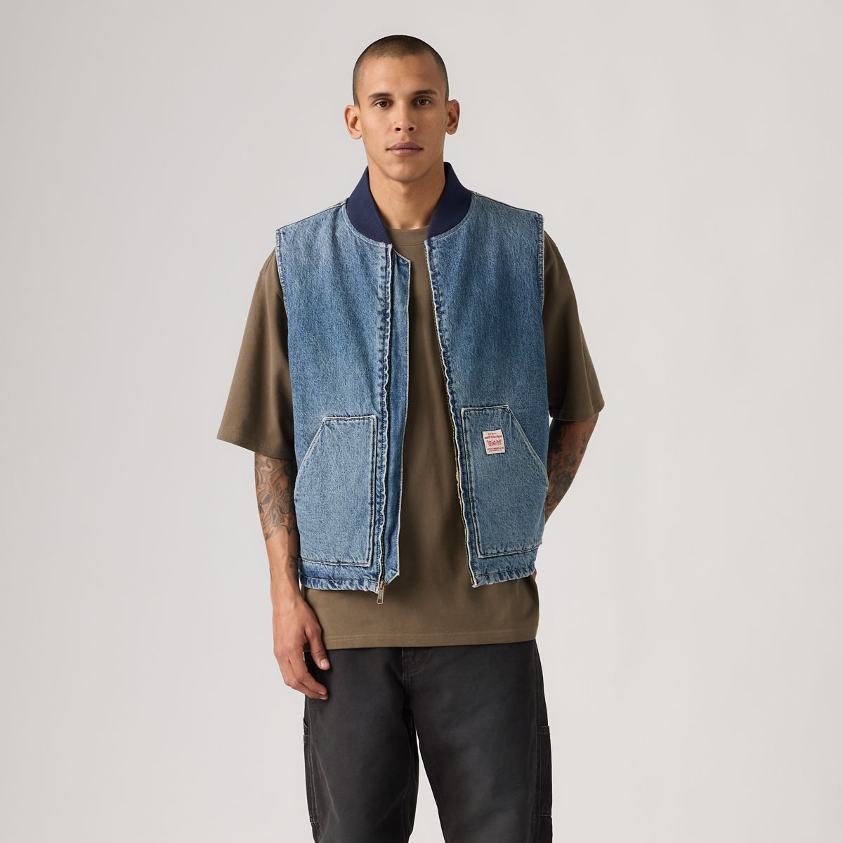 Sansome Vest — Sunburnt Vest - Blue