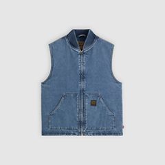 Sansome Canvas Vest — Get Involved Vest Fww - Medium Wash 5