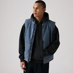 Sansome Canvas Vest — Get Involved Vest Fww - Medium Wash 1