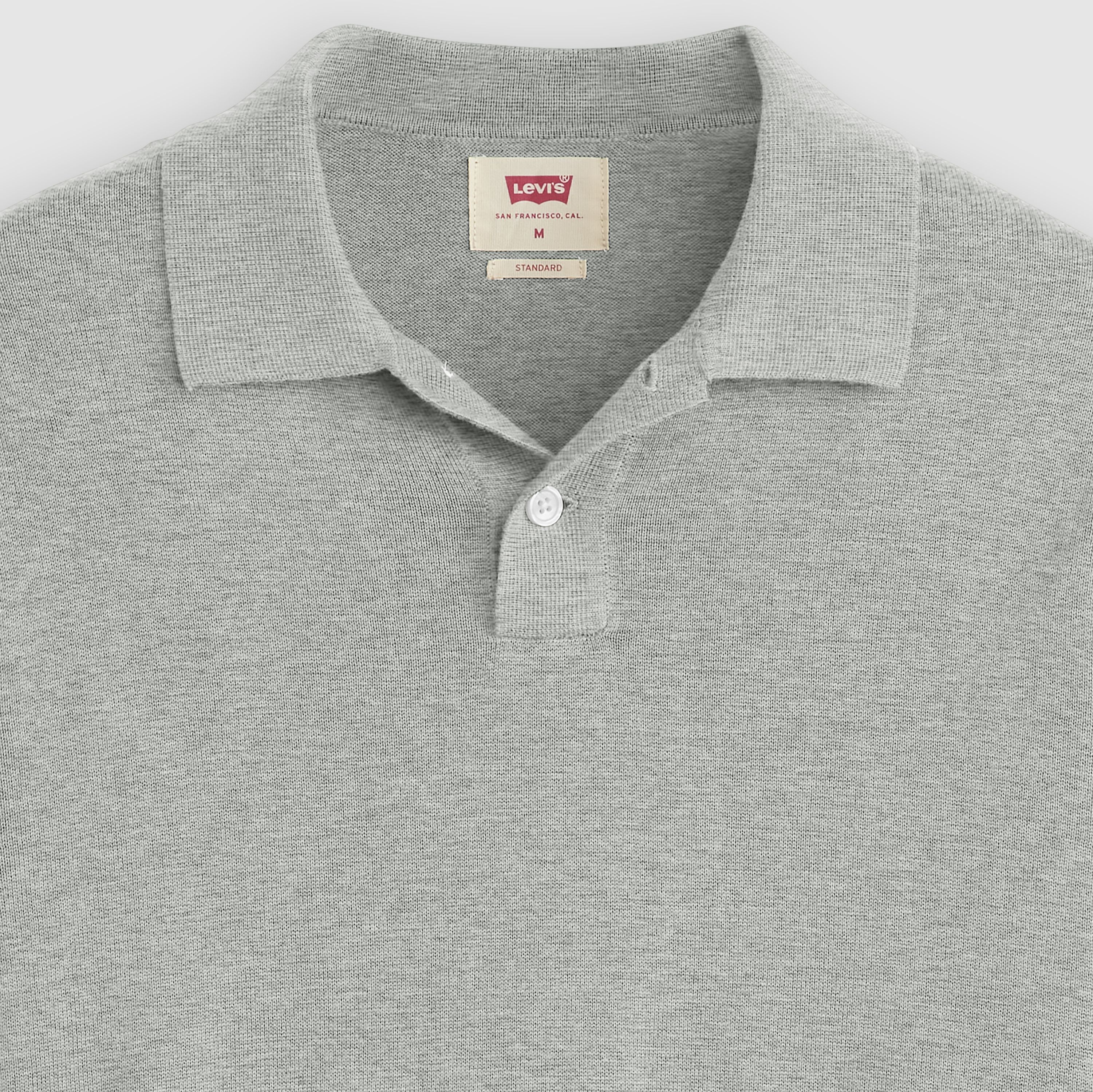 Long Sleeve Sweater Polo 6