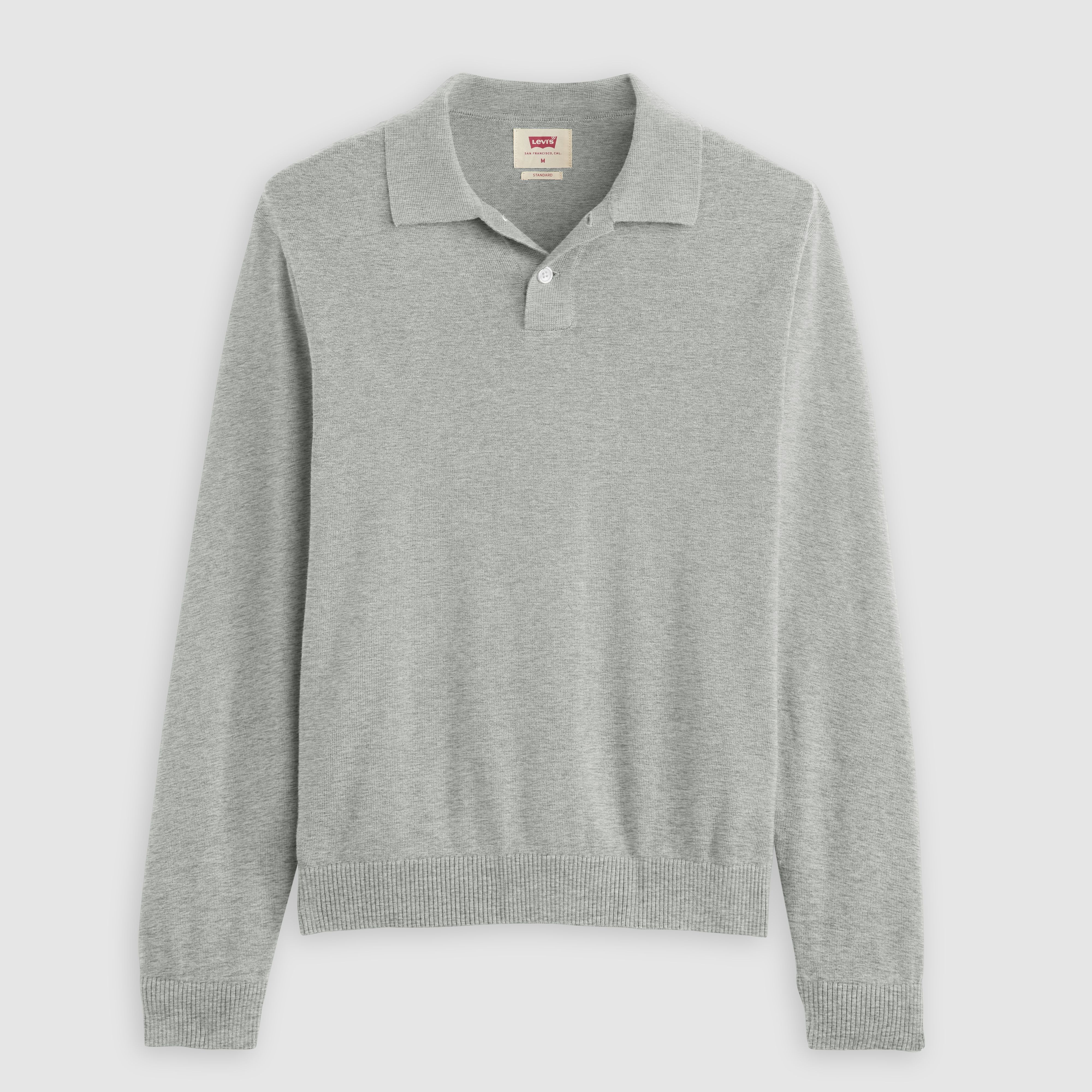 Long Sleeve Sweater Polo 5