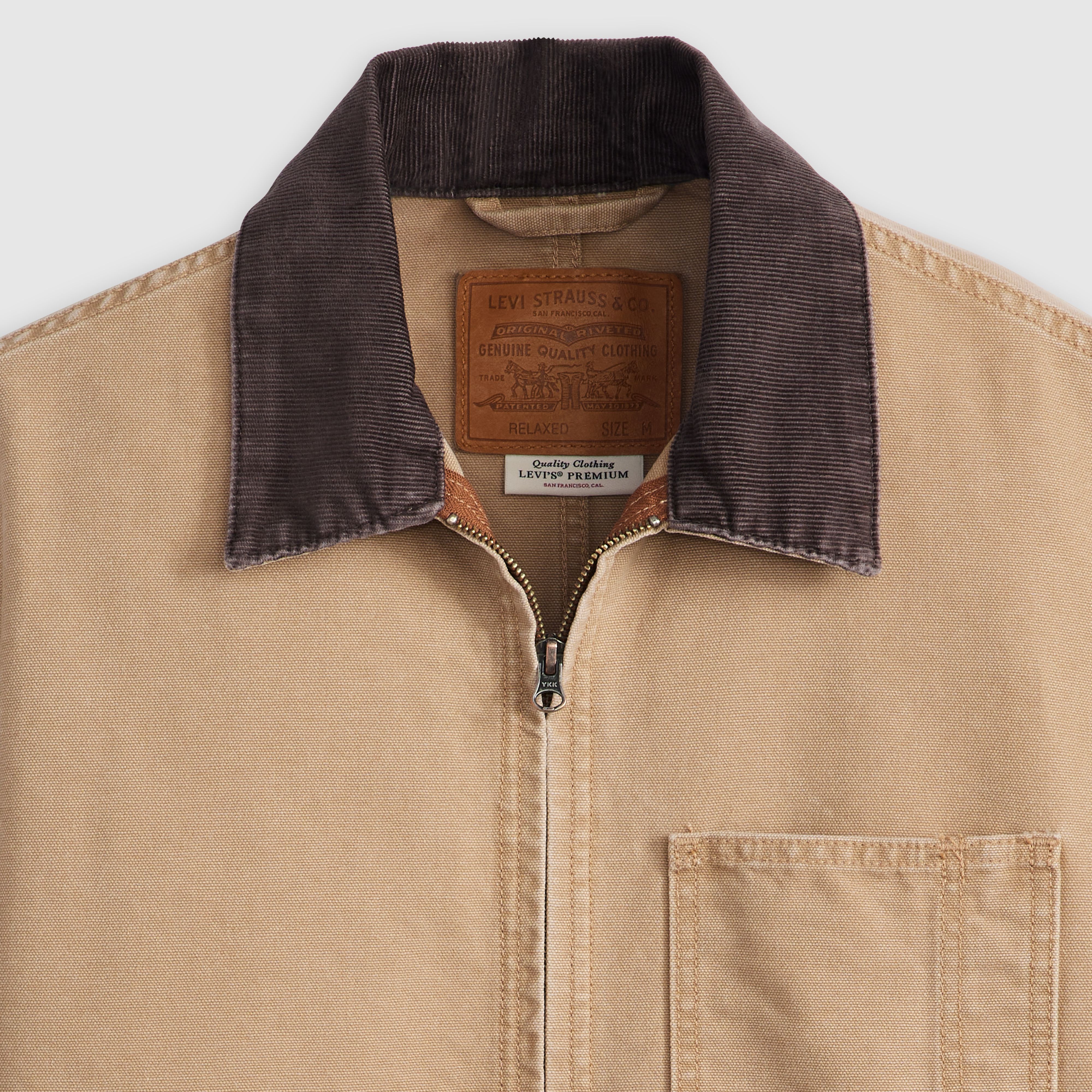 Full-zip Mechanics Jacket - White | Levi's® US