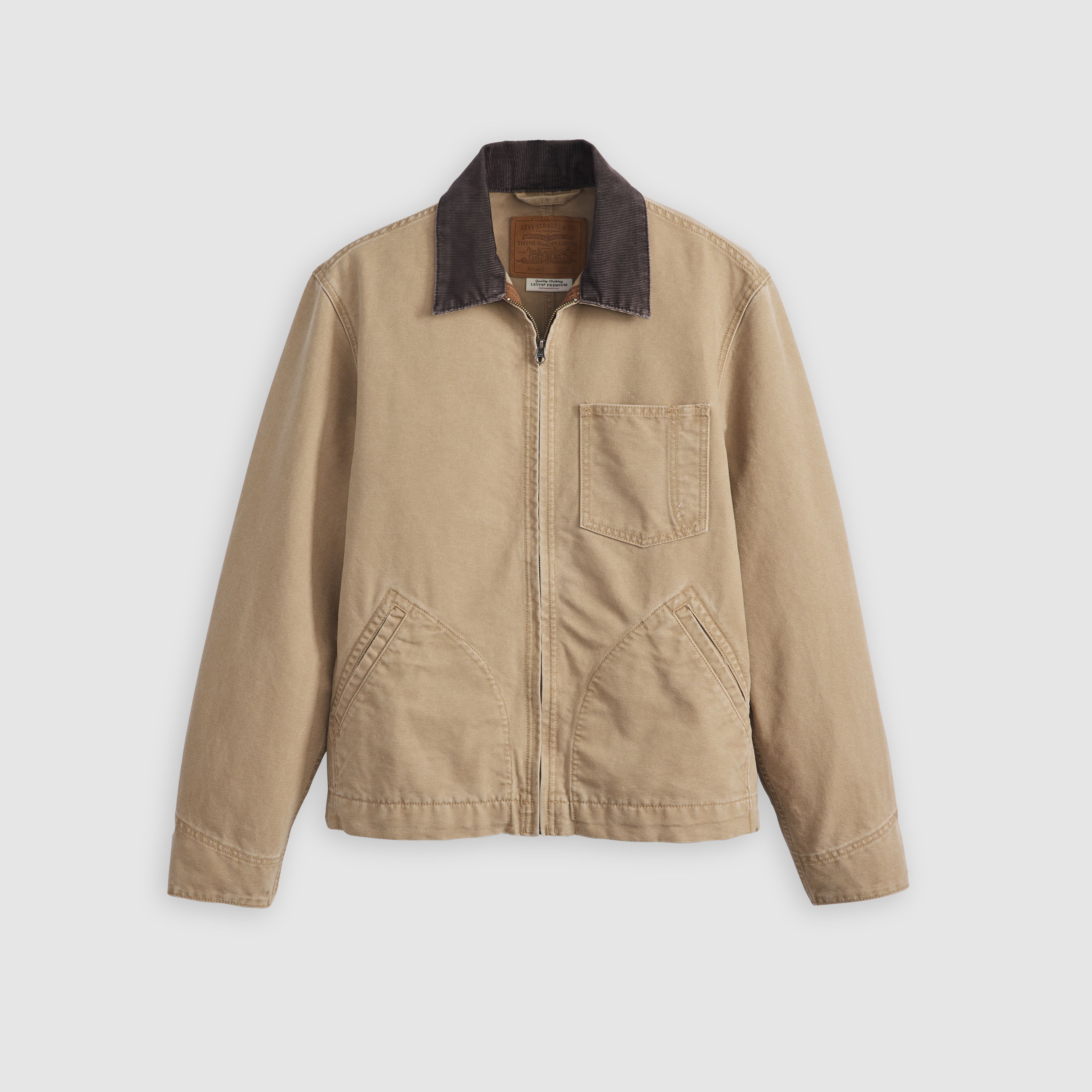 Full-zip Mechanics Jacket - White | Levi's® US
