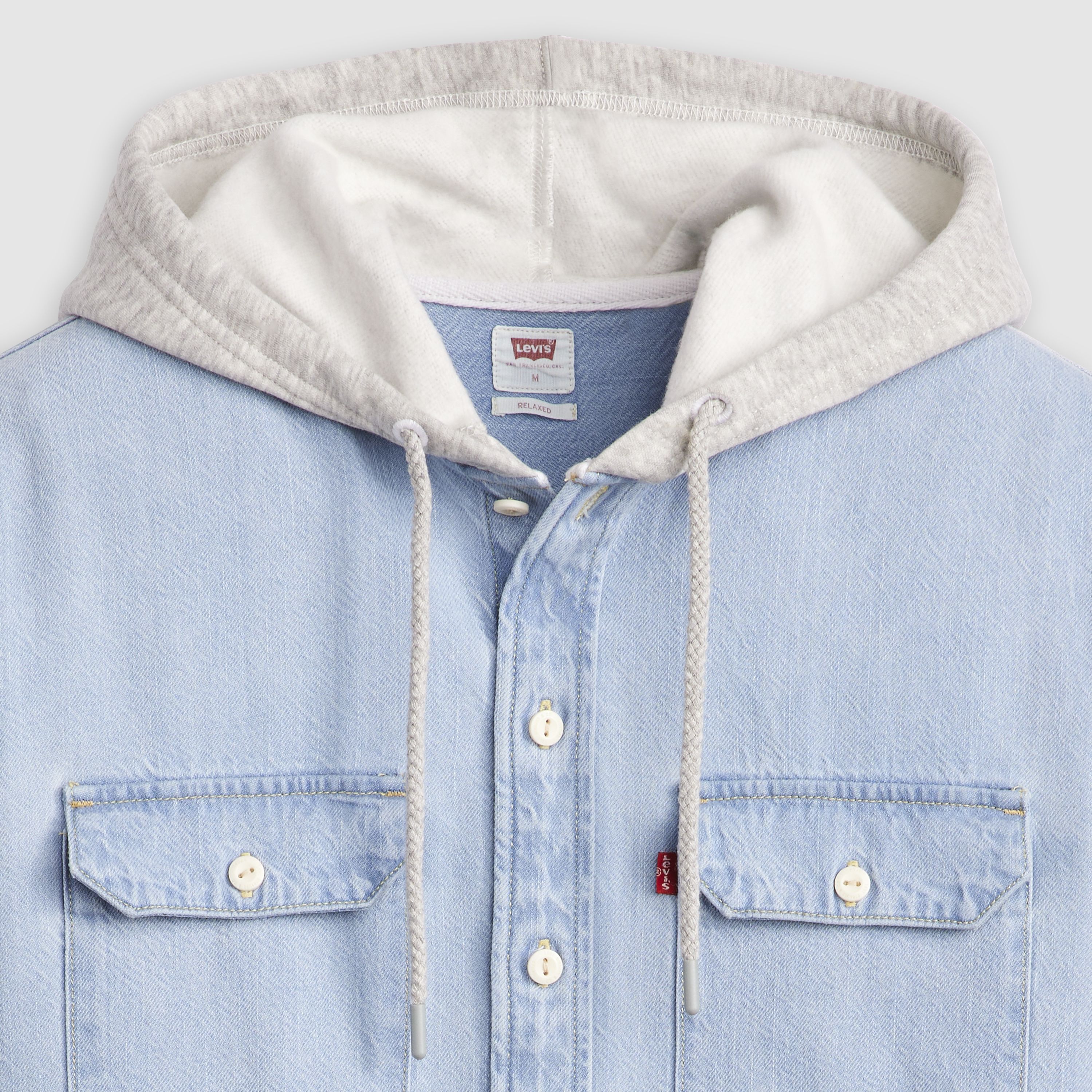 Hooded Classic Worker Shirt 4