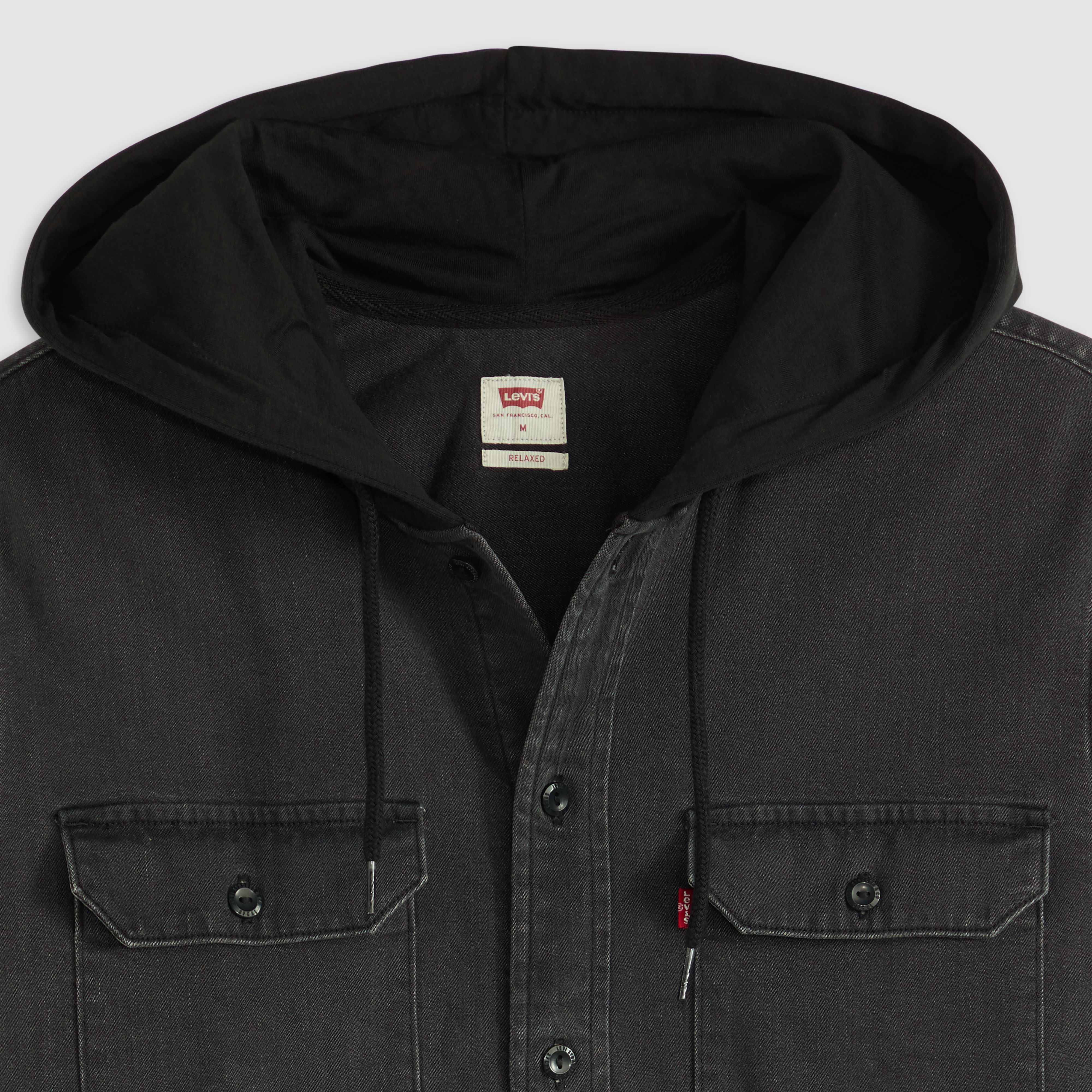 Hooded Classic Worker Shirt 6