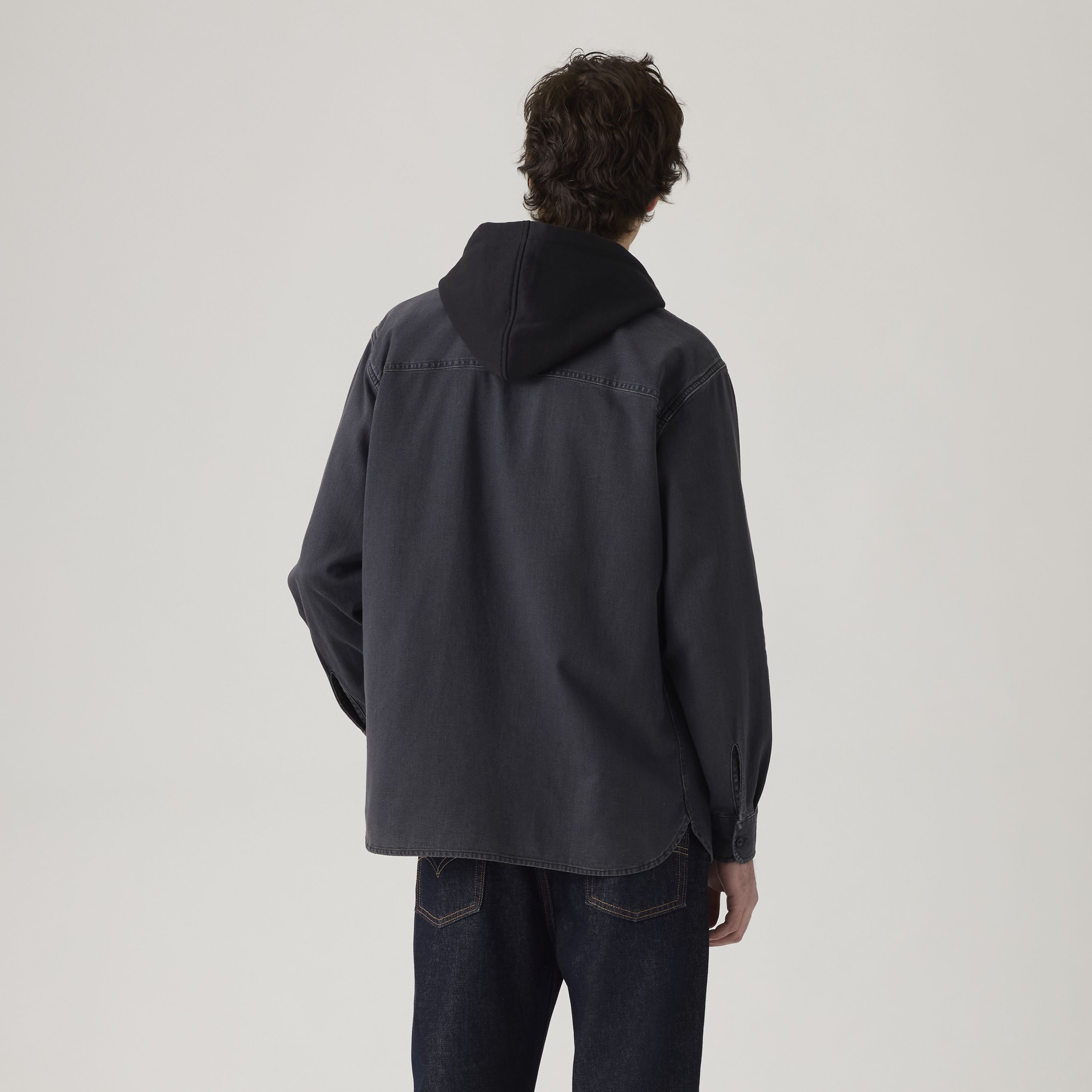 Hooded Classic Worker Shirt 4