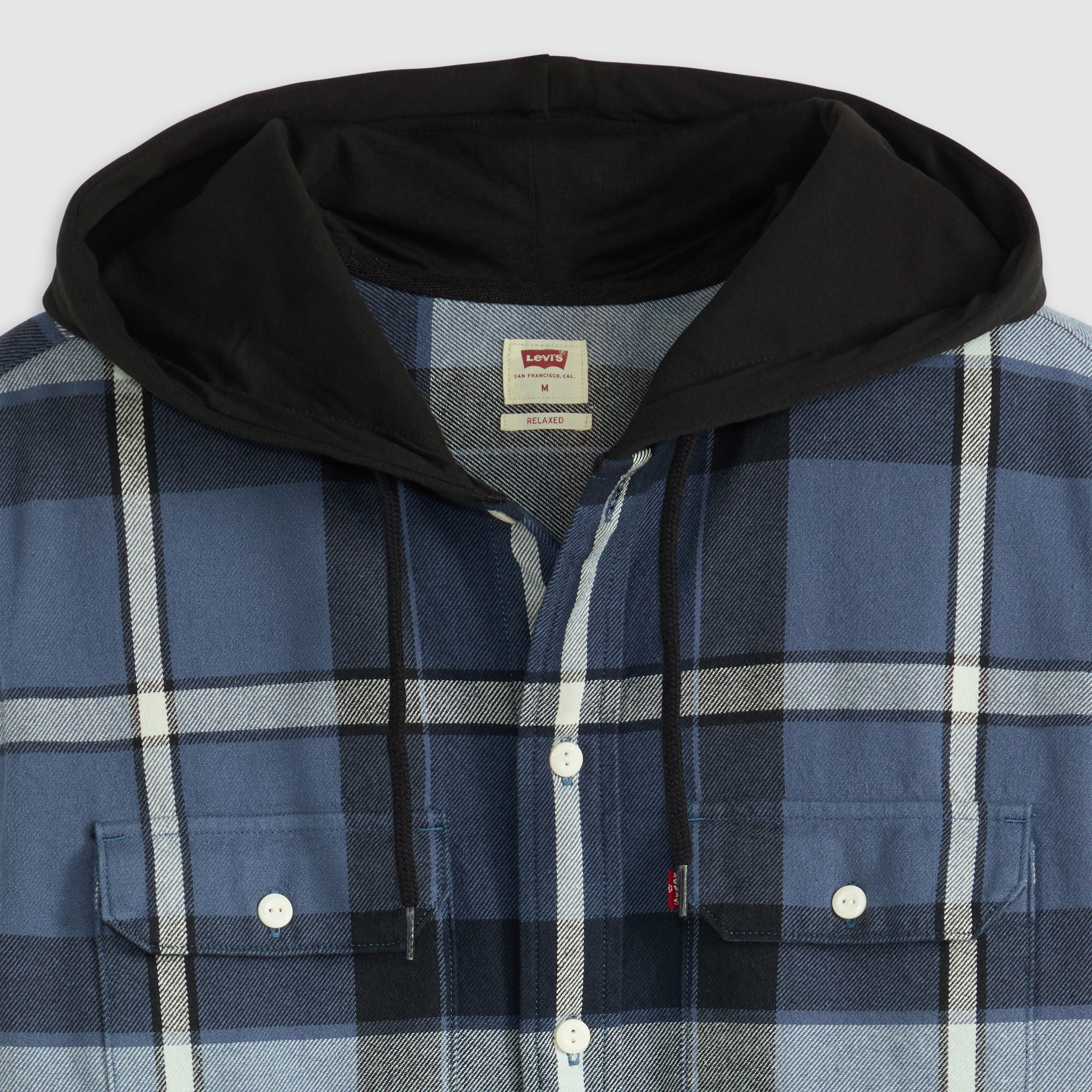 Plaid Hooded Classic Worker Shirt 6